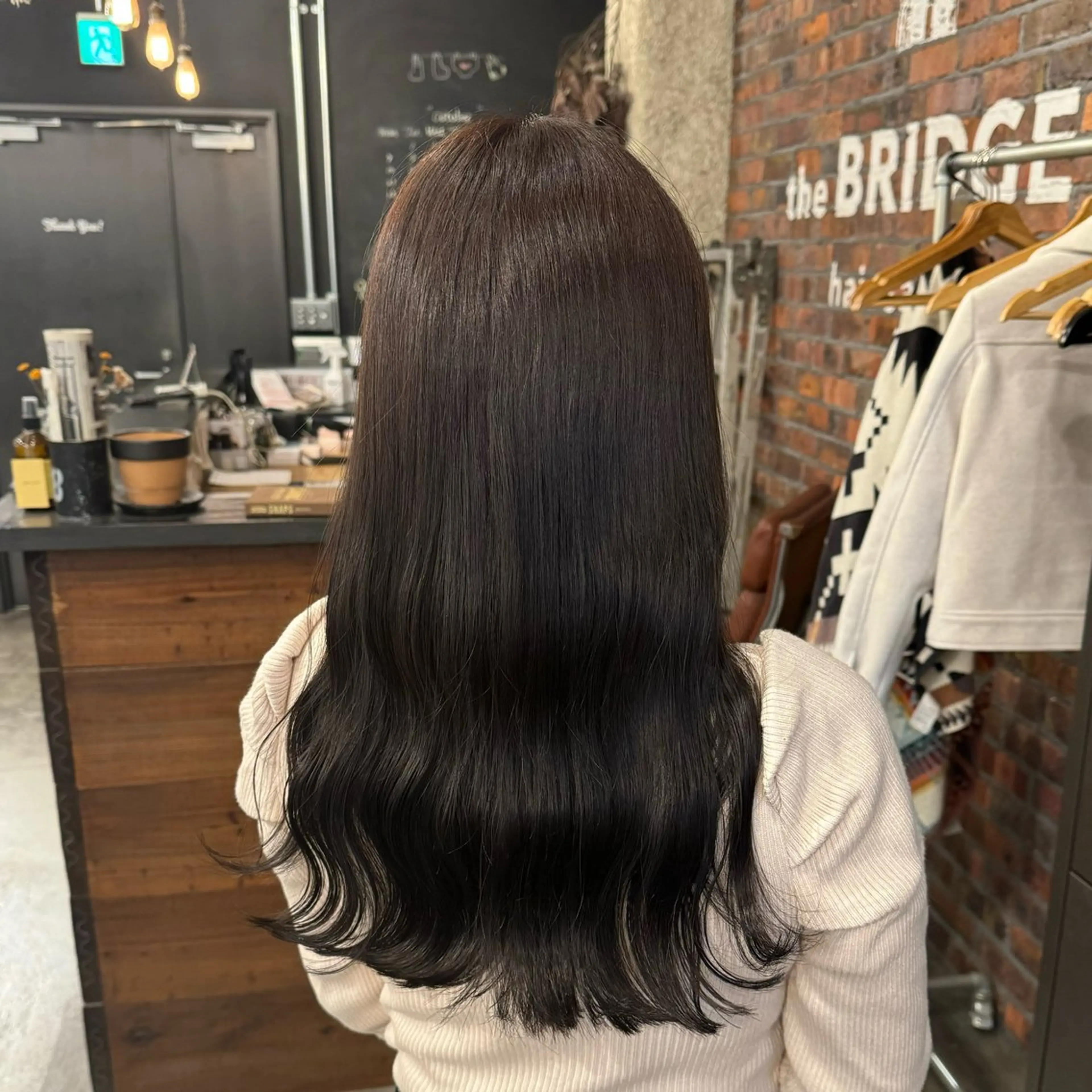 ロング カラー theBRIDGE/ 神谷ゆうなのヘアスタイル