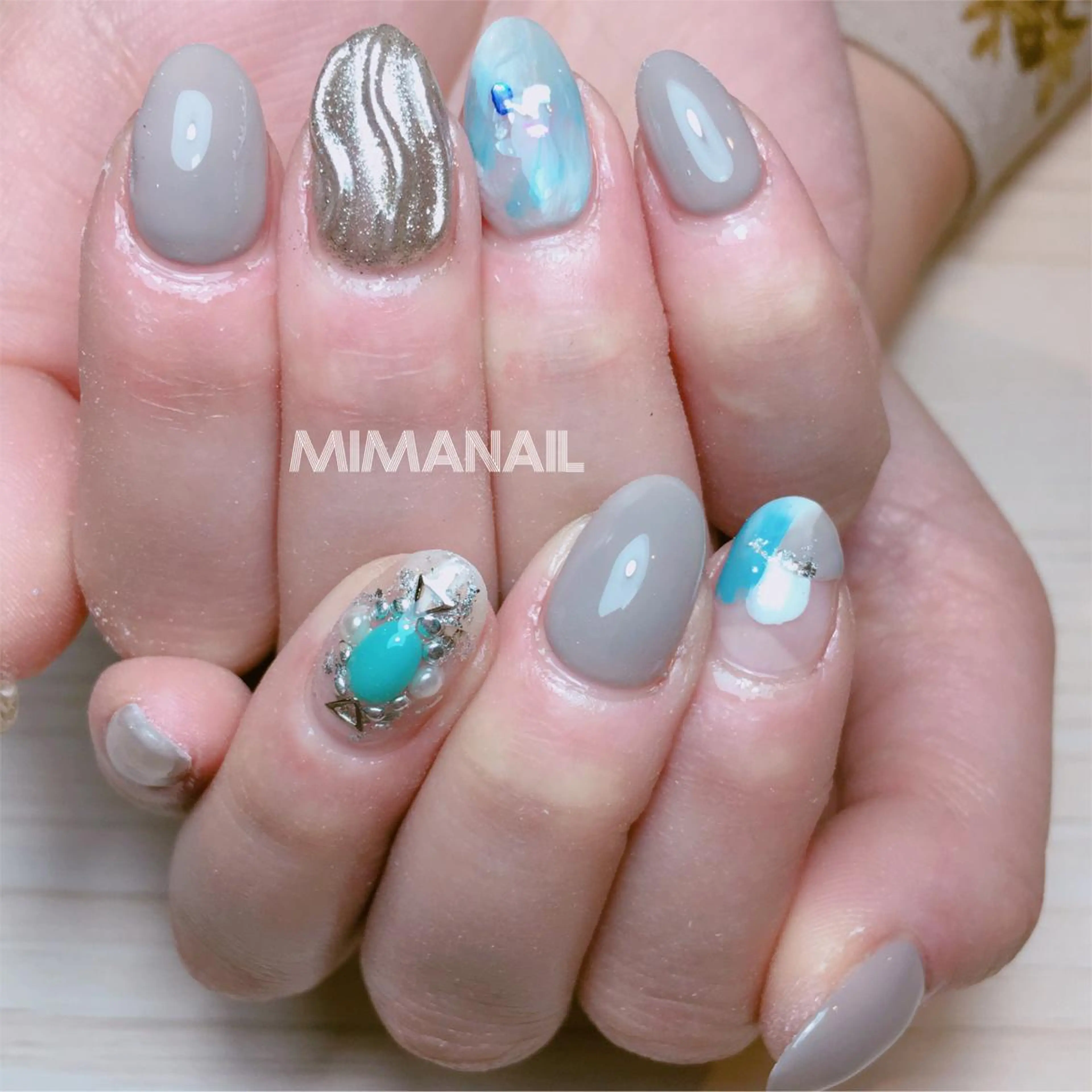 ネイル ハンドネイル mima nailのネイルデザイン