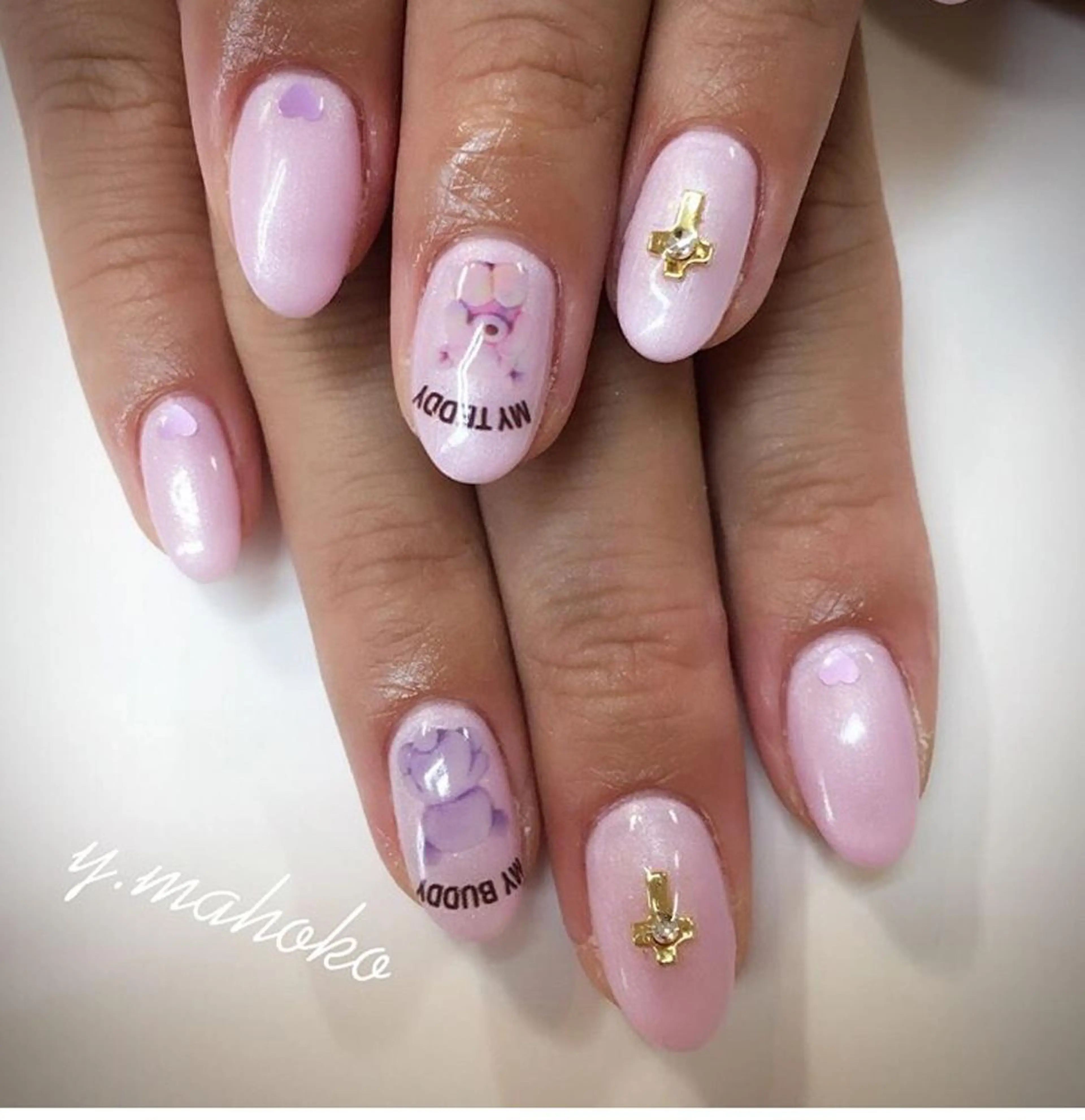 ネイル She nail studio 原宿所属・パラジェル有/ スカルプ/mahoのネイルデザイン