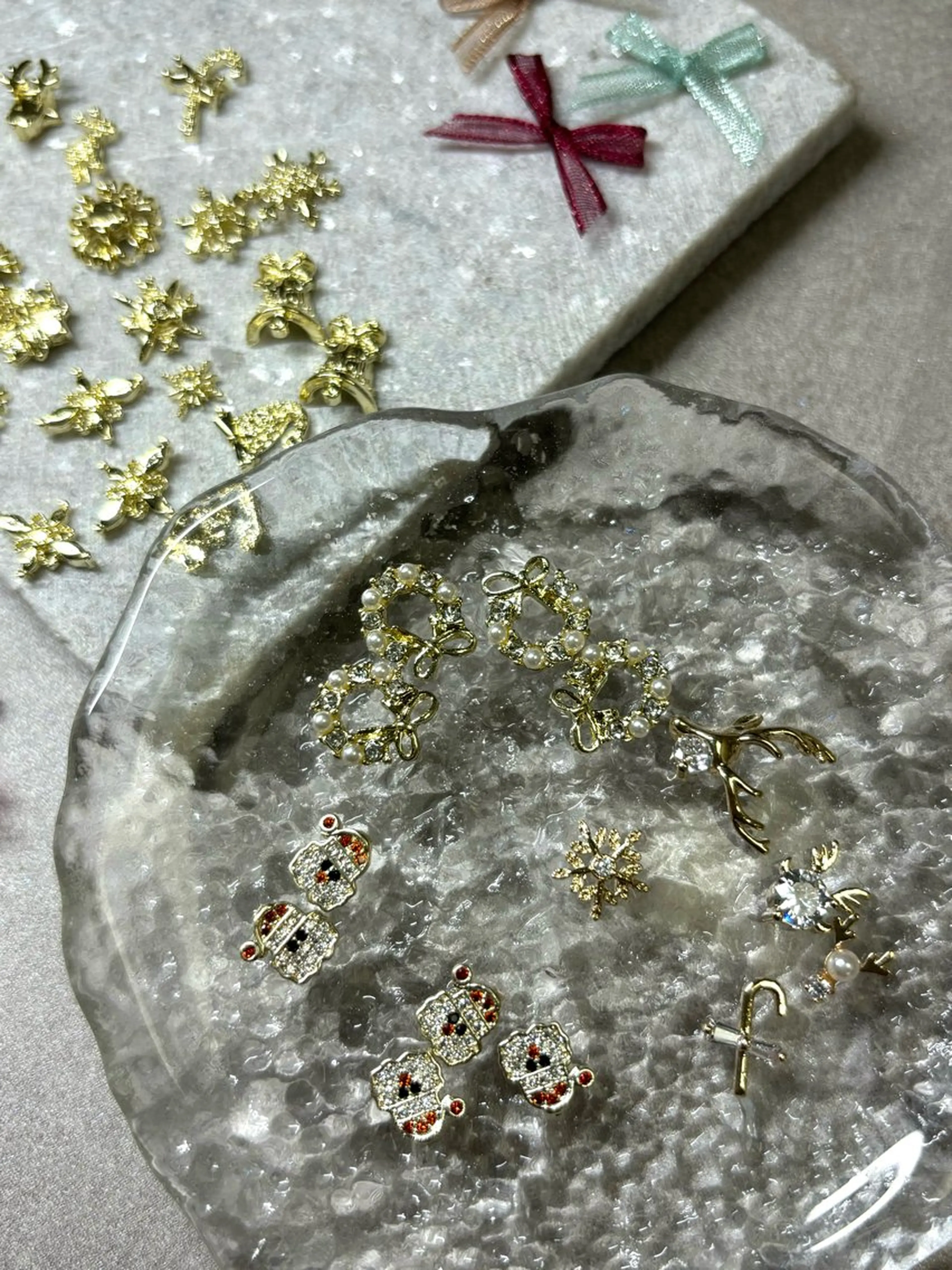 ネイル 冬ネイル クリスマス extranails ／lemellaのネイルデザイン