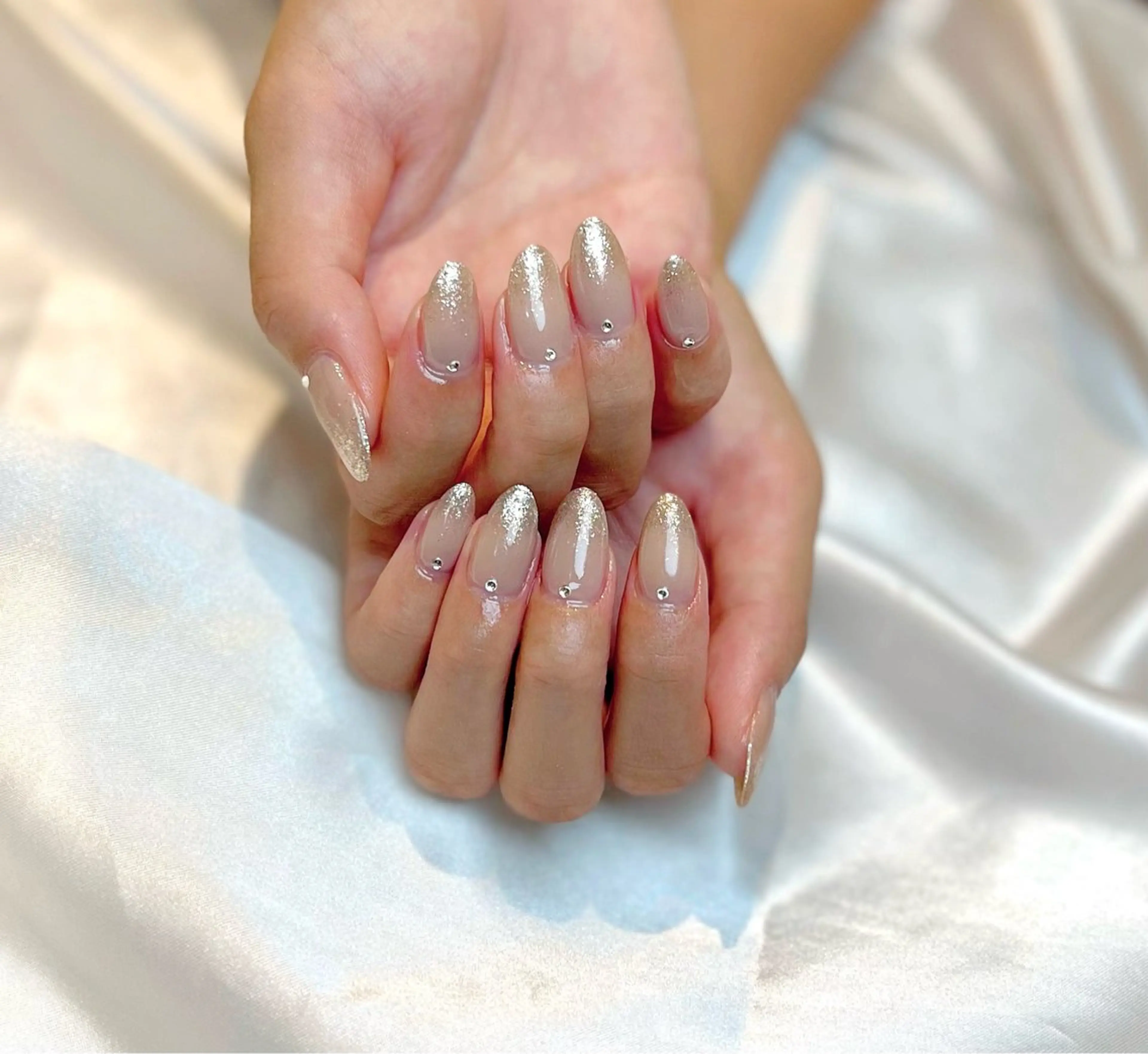 ネイル クリアネイル ラメ(グリッター) ラメグラデーション ワンカラーネイル ストーンネイル ハンドネイル Lino+ ネイル&よもぎ蒸しのネイルデザイン