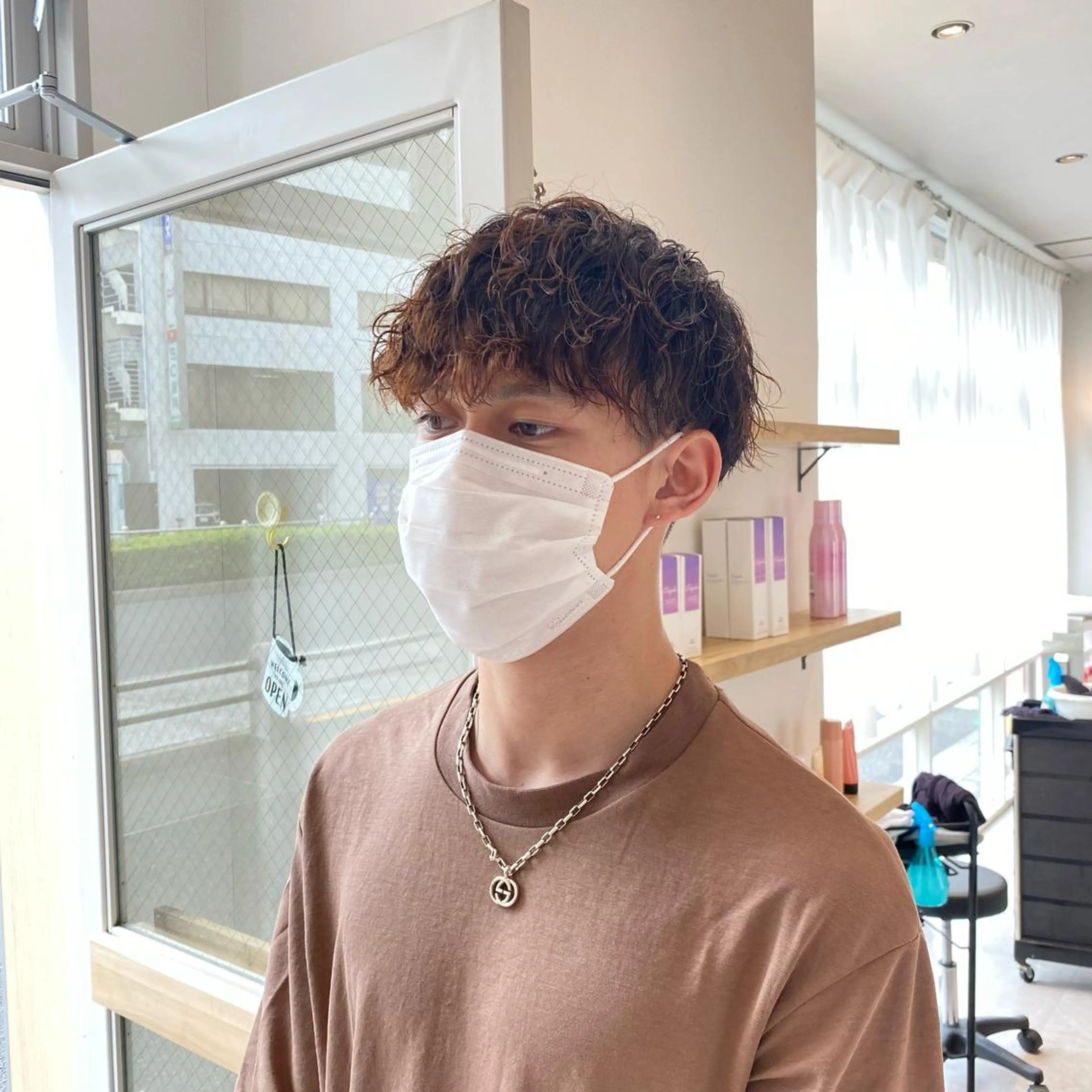 パーマ メンズ メンズパーマ ツイストスパイラルパーマ スパイラルパーマ カット パーマ Seymour  and    Sons所属・🌷Asuka /レイヤーカット🌷のヘアスタイル