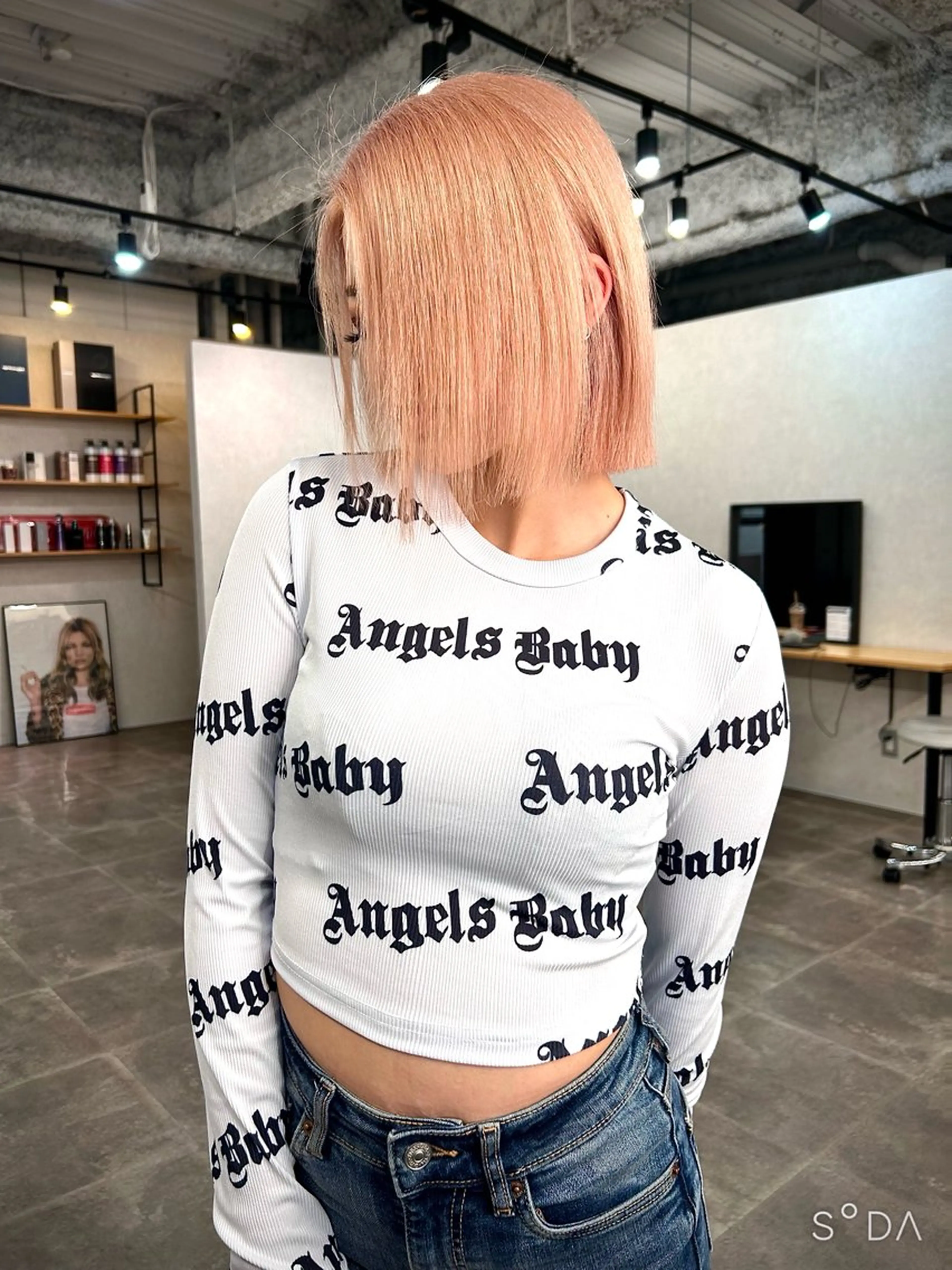 ミディアム エクステ/ハイトーン /ミサキのヘアスタイル