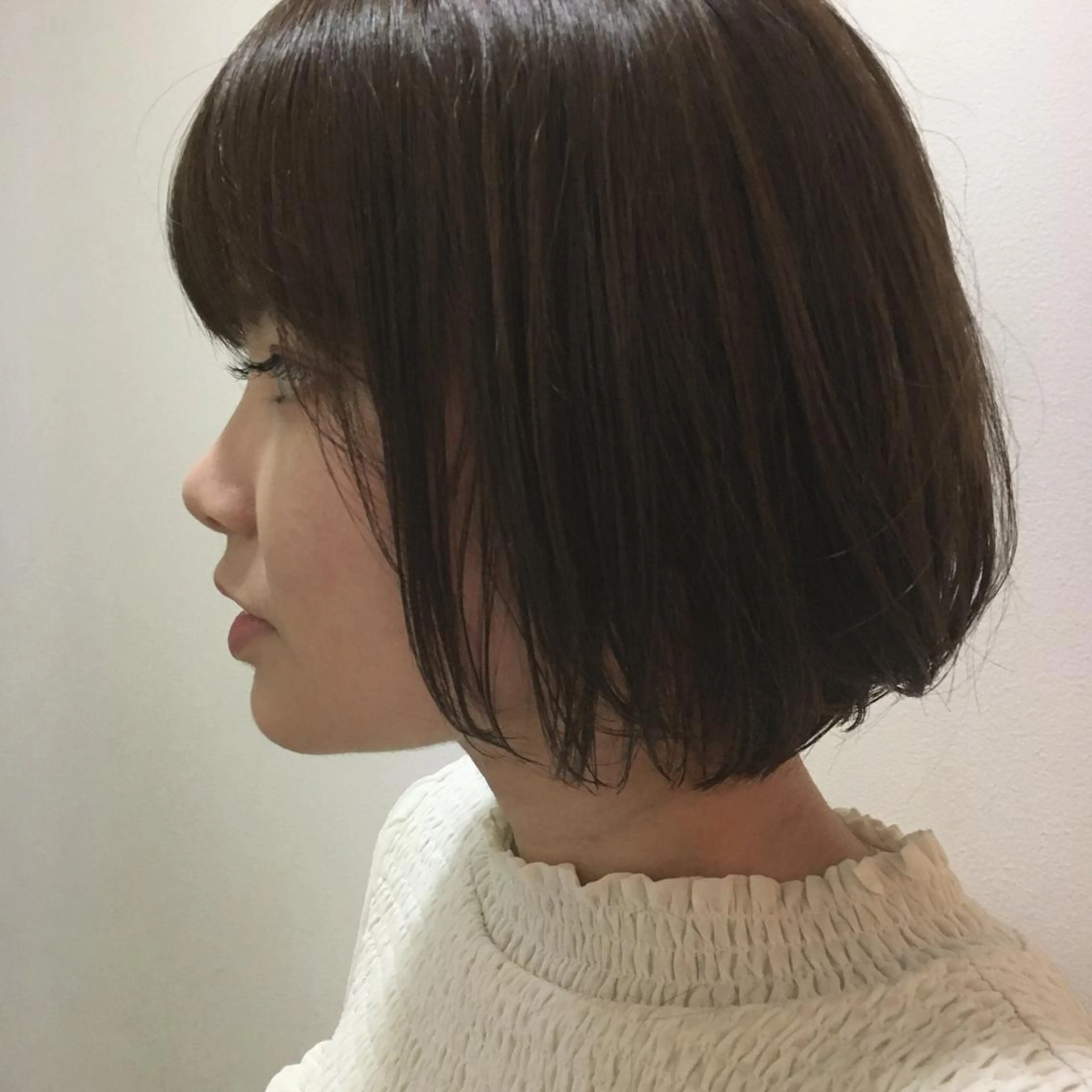 ショート カラー 銀座🤍ボブ/ ミディアム/佐野夢美のヘアスタイル