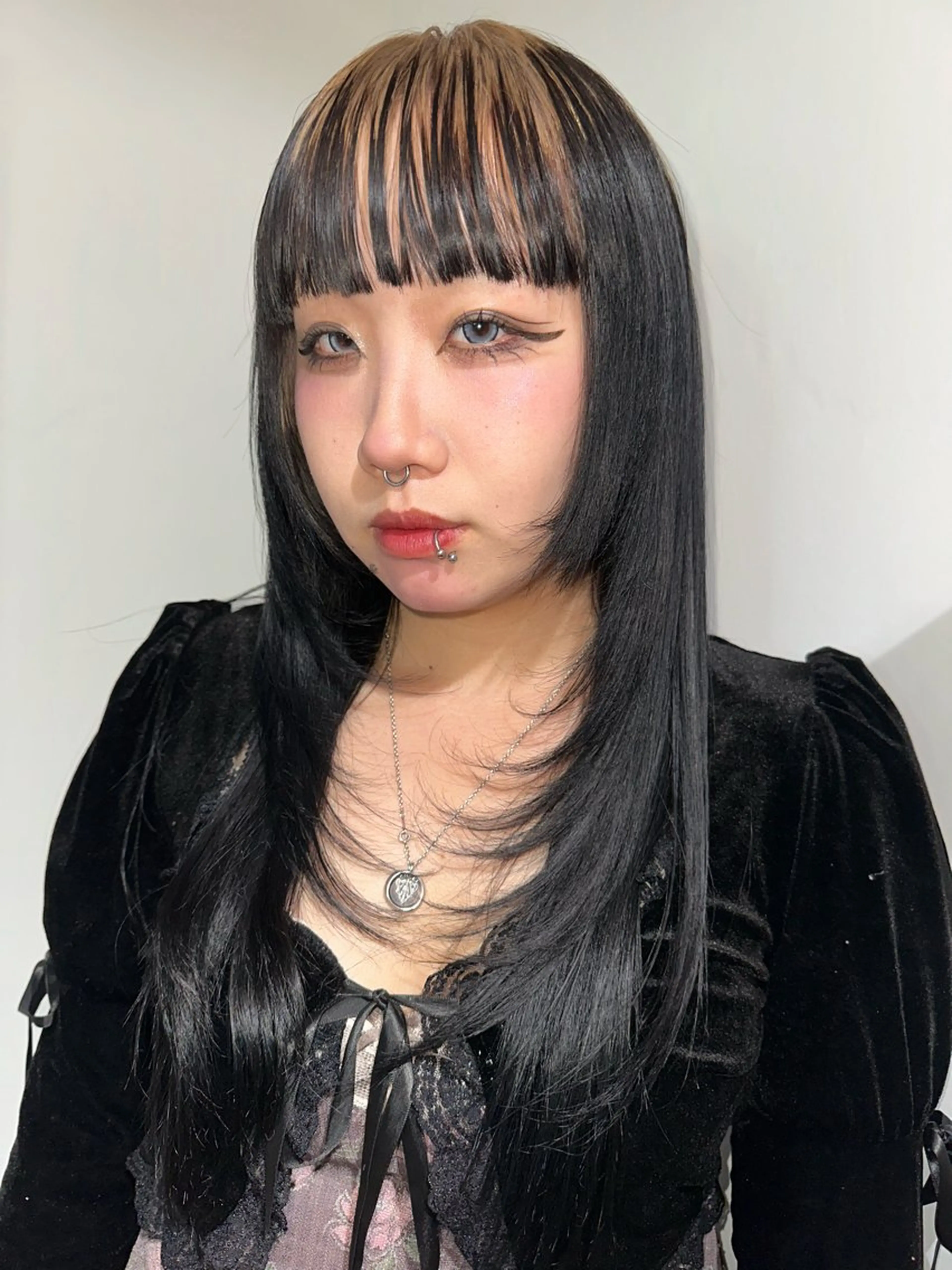 ロング カラー カット ヘアカラー 🎀オイダイラ モモカ🎀のヘアスタイル