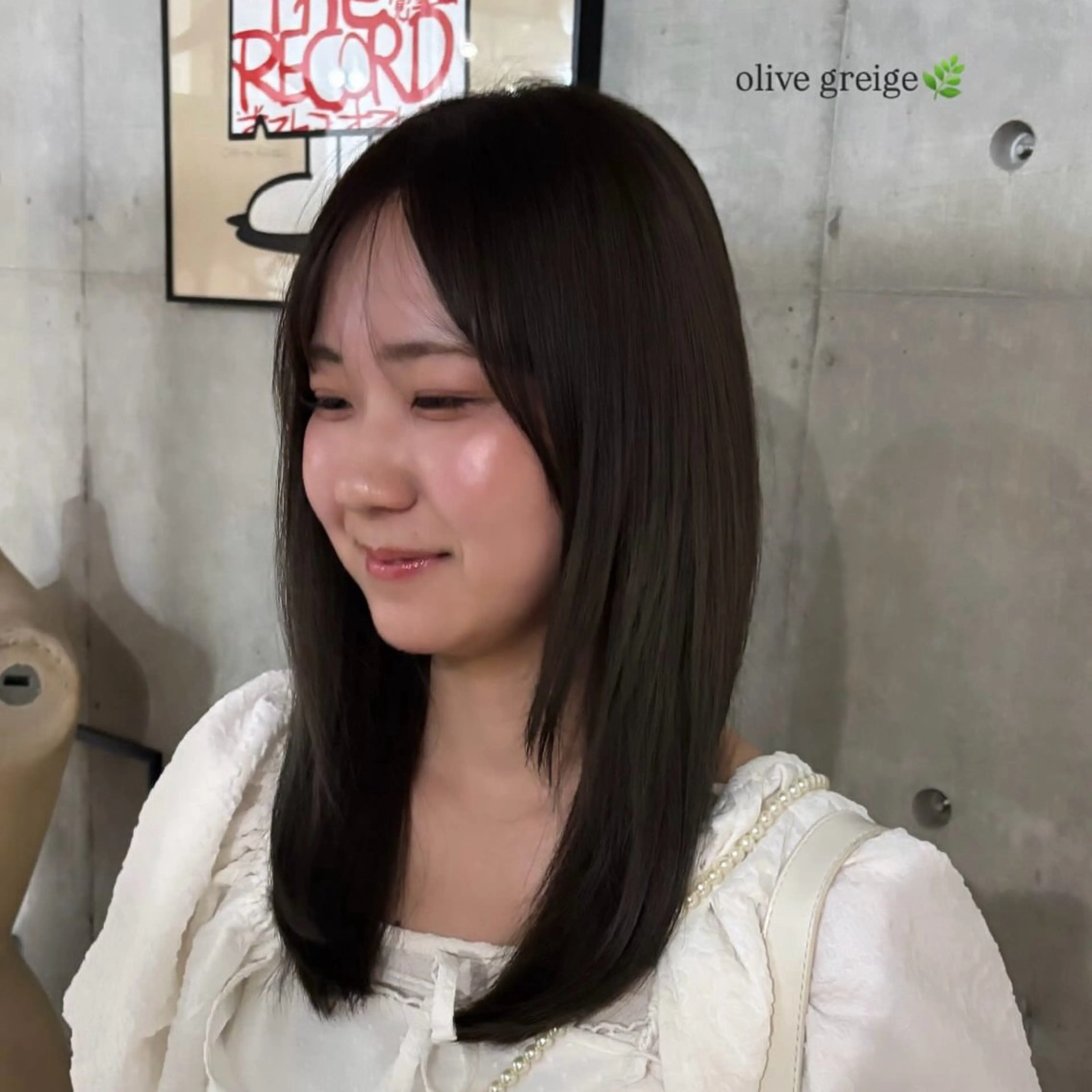 ワンカラー＋髪質再生トリートメントの写真