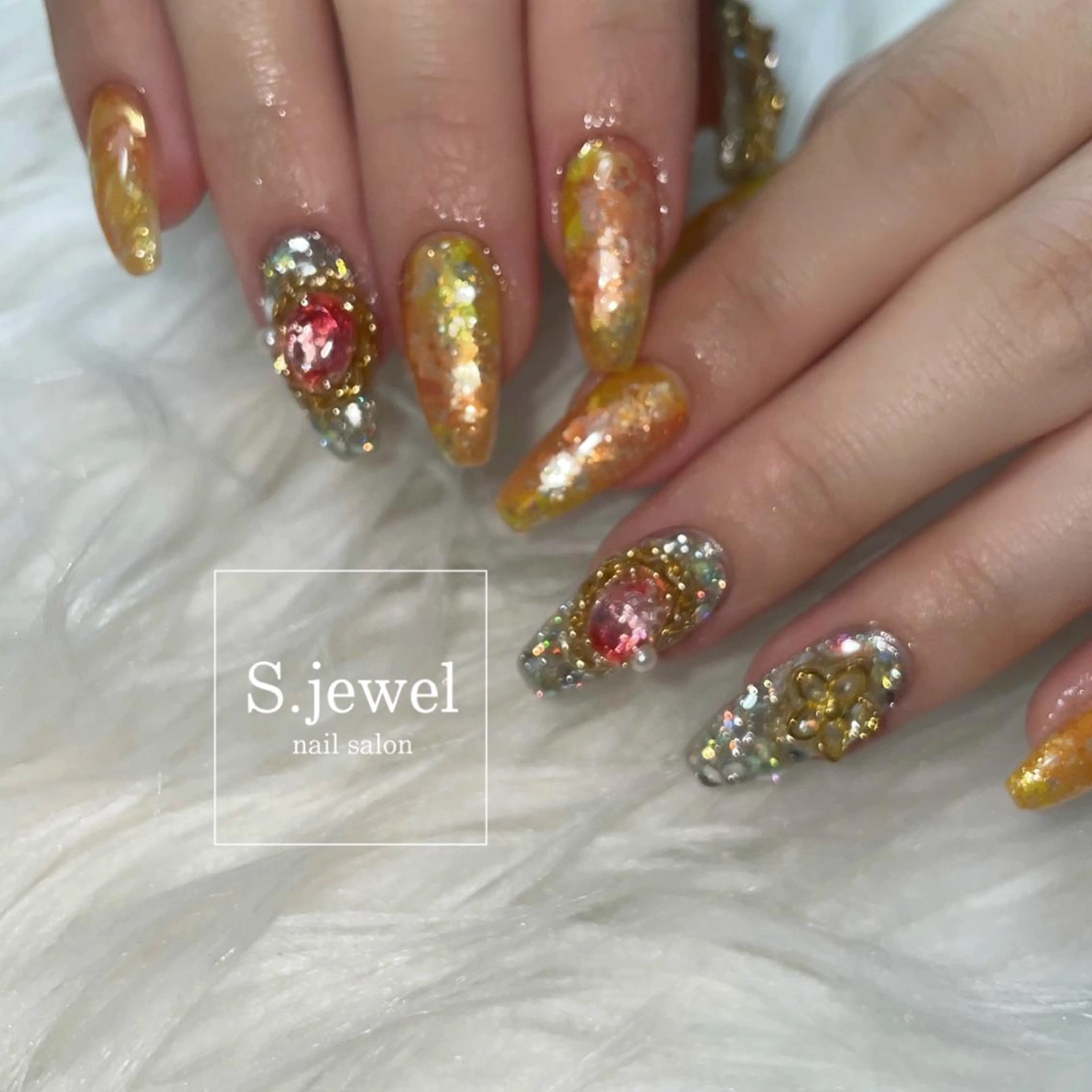 ネイル S♡JEWEL所属・S. JEWELのネイルデザイン