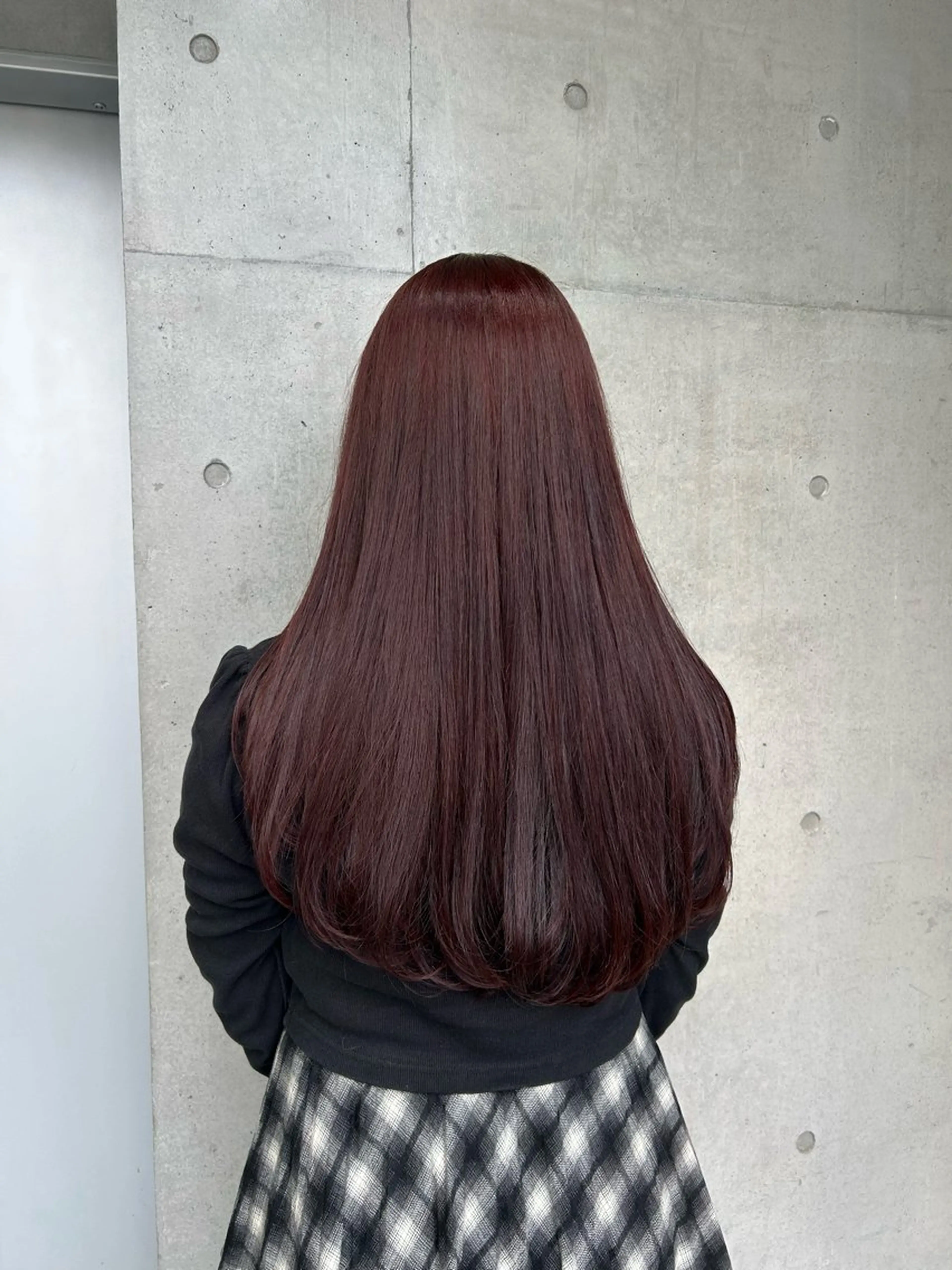 ロング カラー ヘアアレンジ カット ヘアカラー トリートメント ボブ艶モテカラー🫧 カリンのヘアスタイル