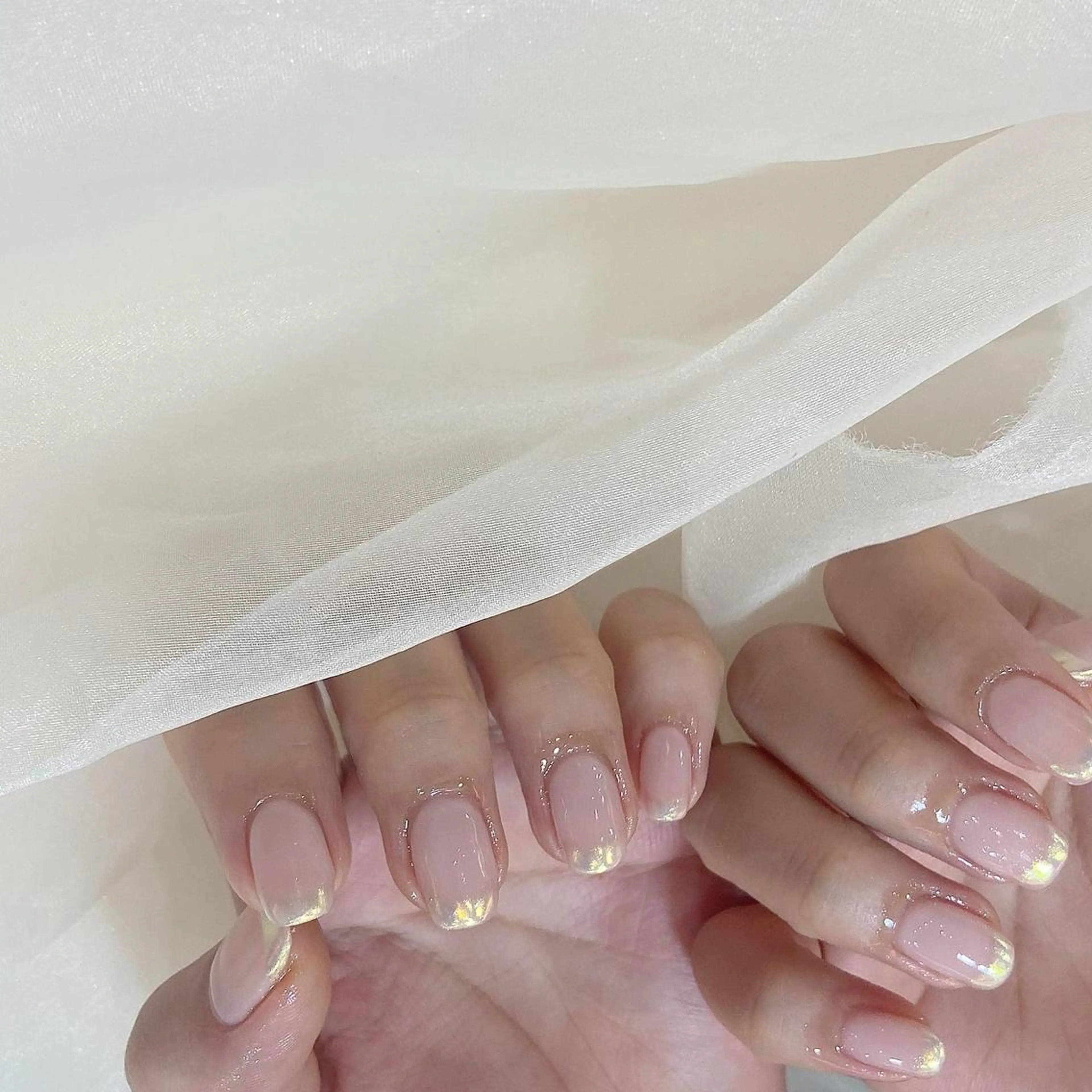 ネイル ハンドネイル 𝕄𝕚𝕪𝕦🤍 自由が丘⌇パラジェルのネイルデザイン