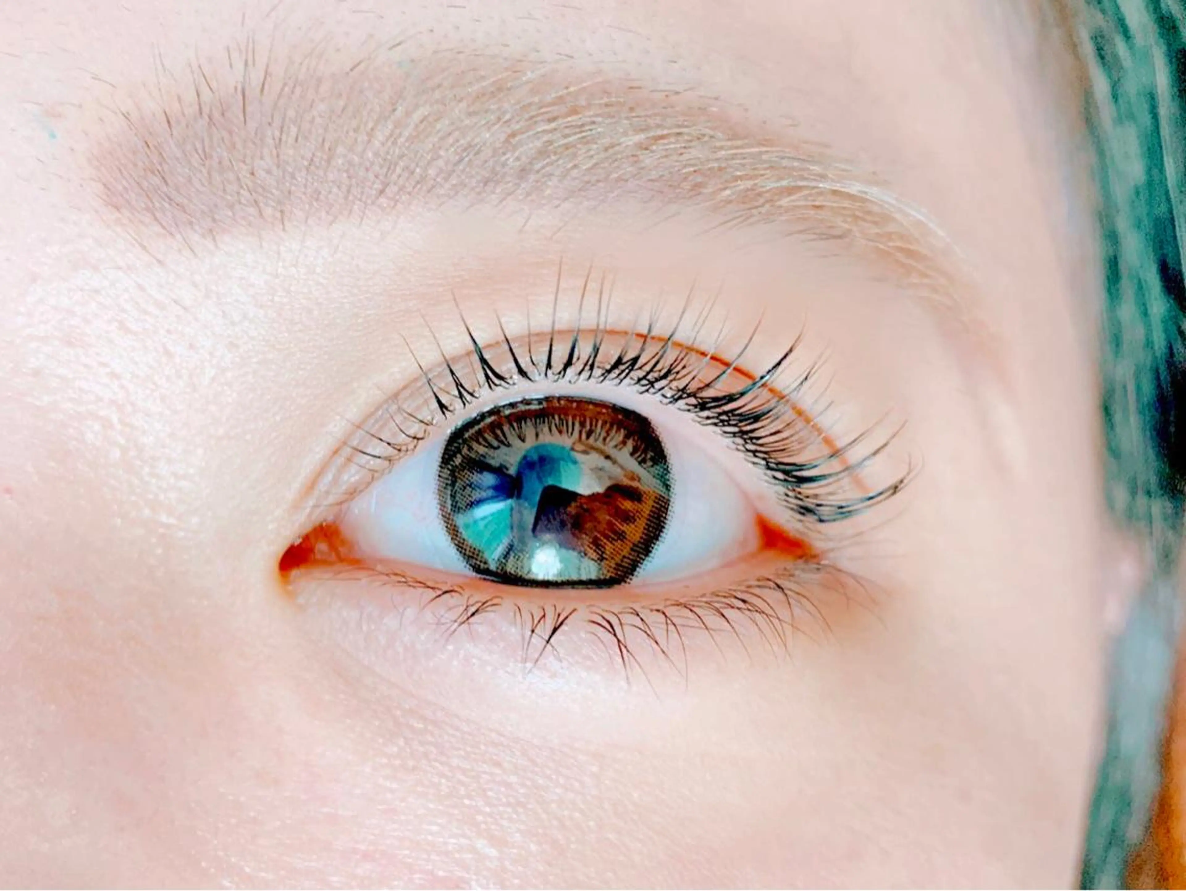 マツゲパーマ+ドライヘッドスパの写真