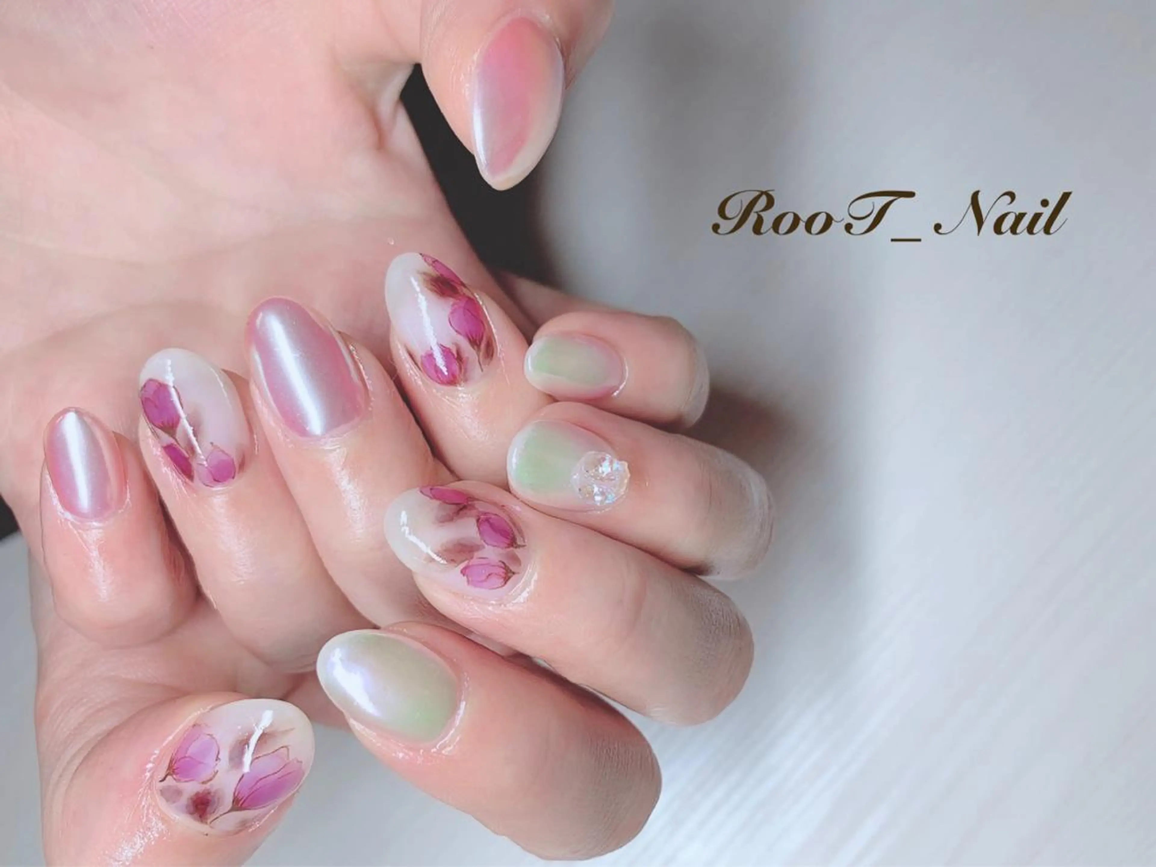 キッズ ネイル ハンドネイル RooT Nailのネイルデザイン