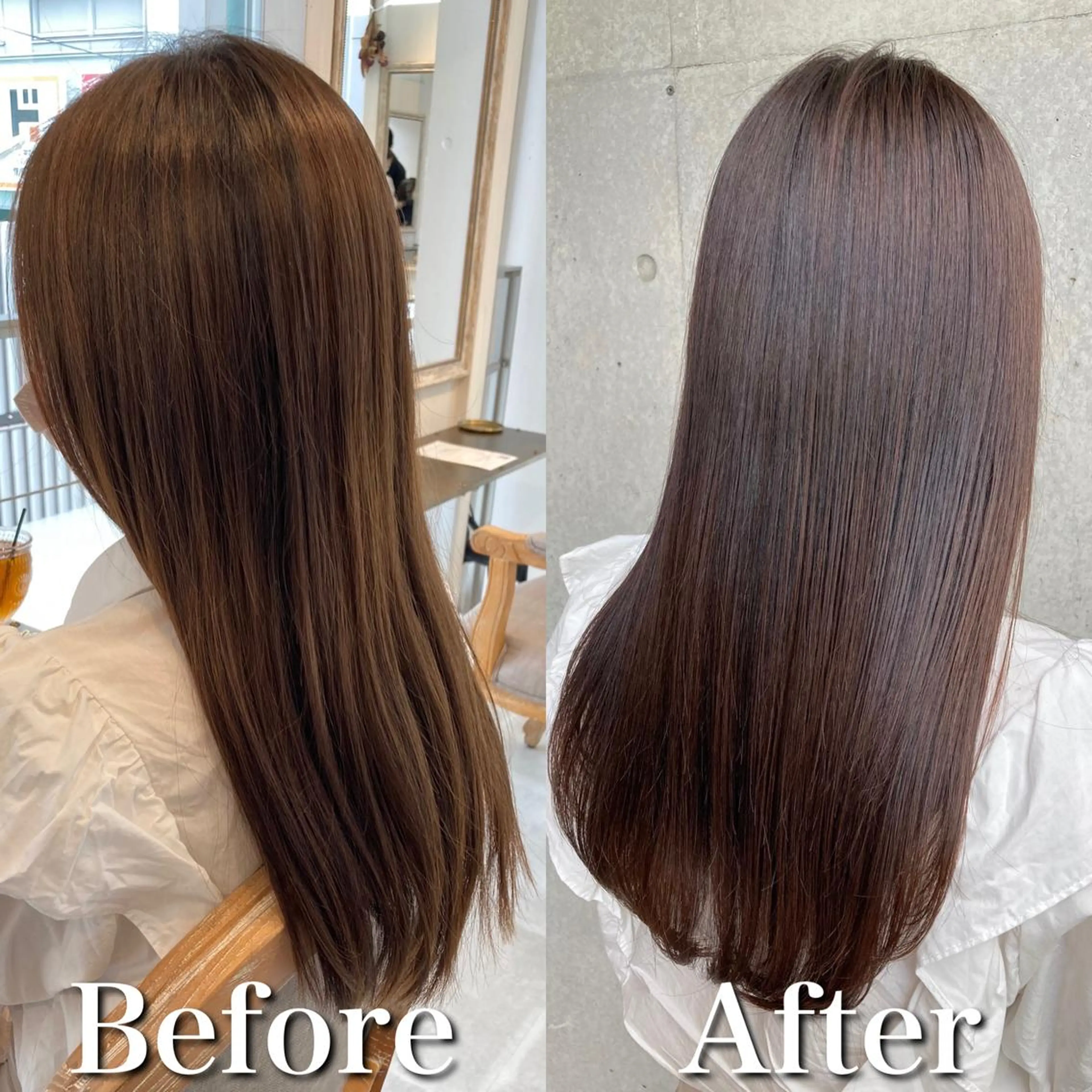 セミロング ボブ& 髪質改善FUMIYAのヘアスタイル