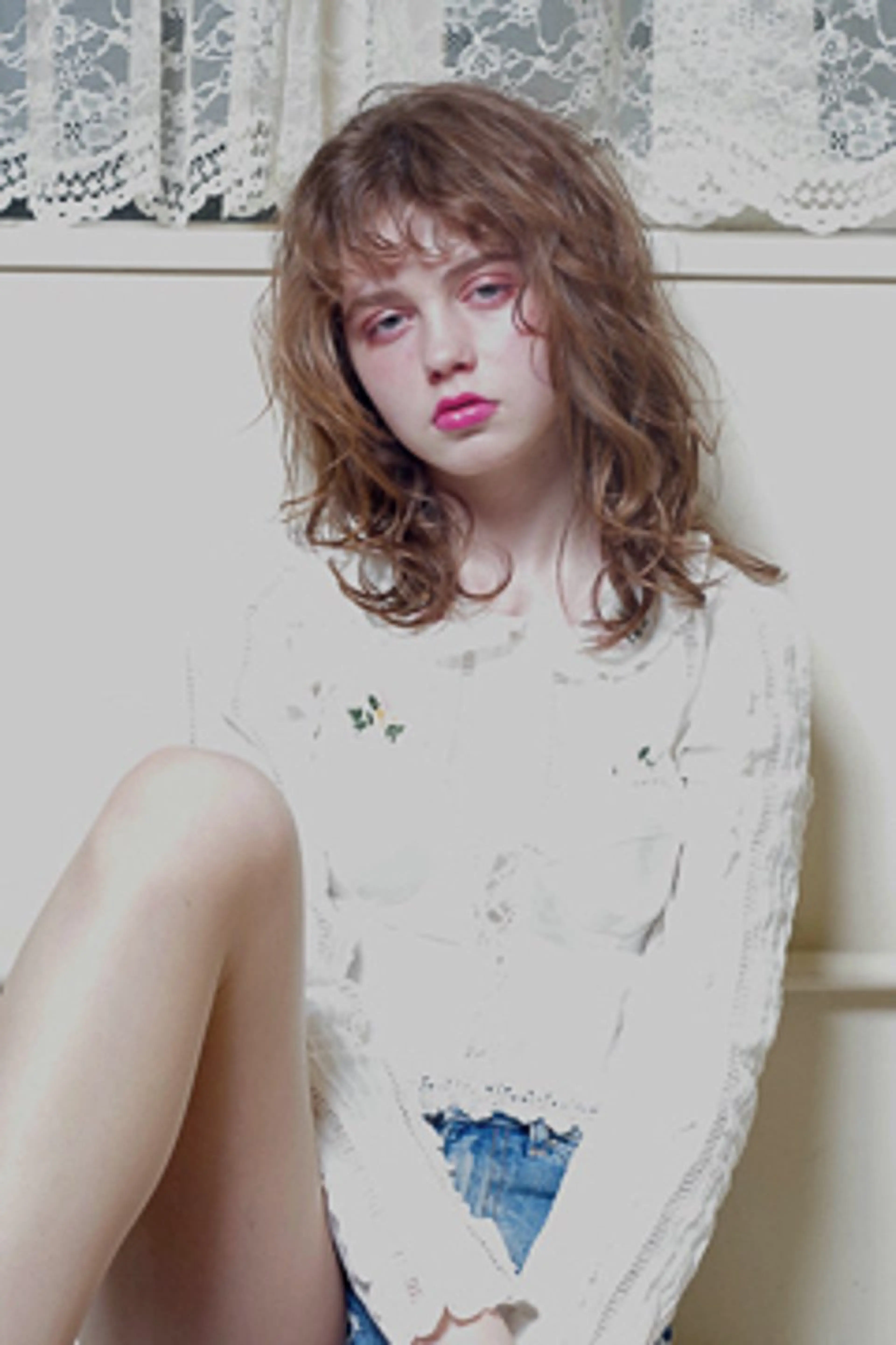 ミディアム カラー パーマ ヘアカラー 【23時まで営業】 酒井啓佑のヘアスタイル