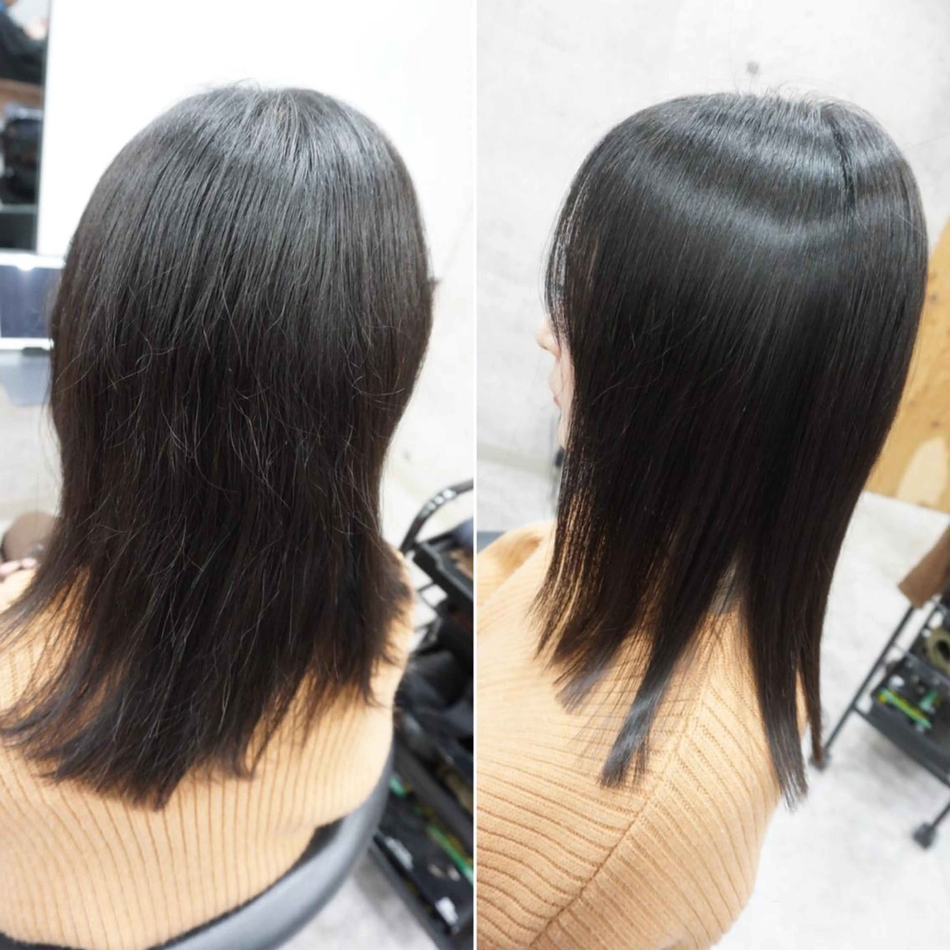 ミディアム 髪質改善 縮毛矯正 🌸rei ✨カットモデル募集中のヘアスタイル