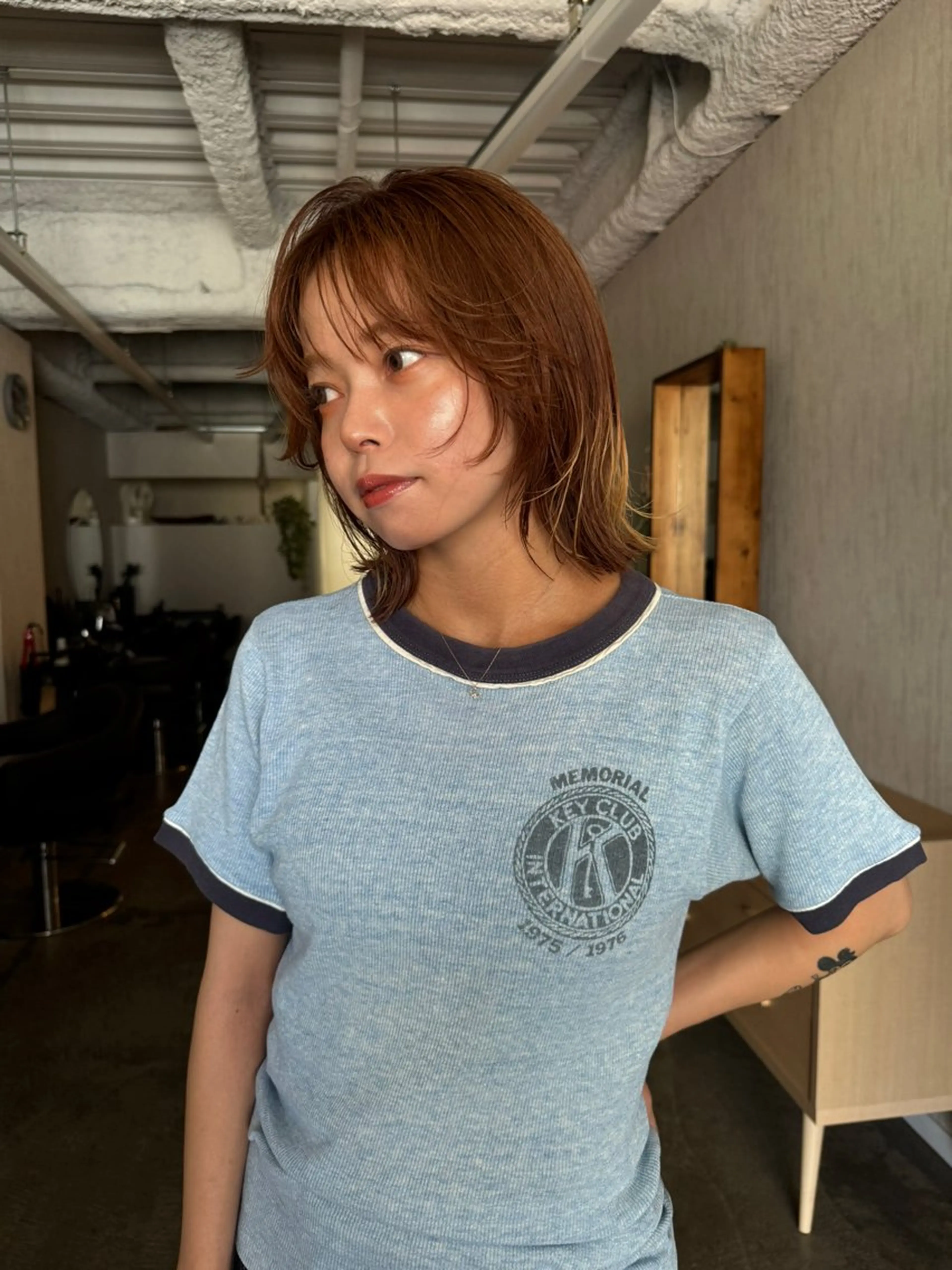 ショート kiji所属・kiji NAHO/ パーマ／久屋大通のヘアスタイル