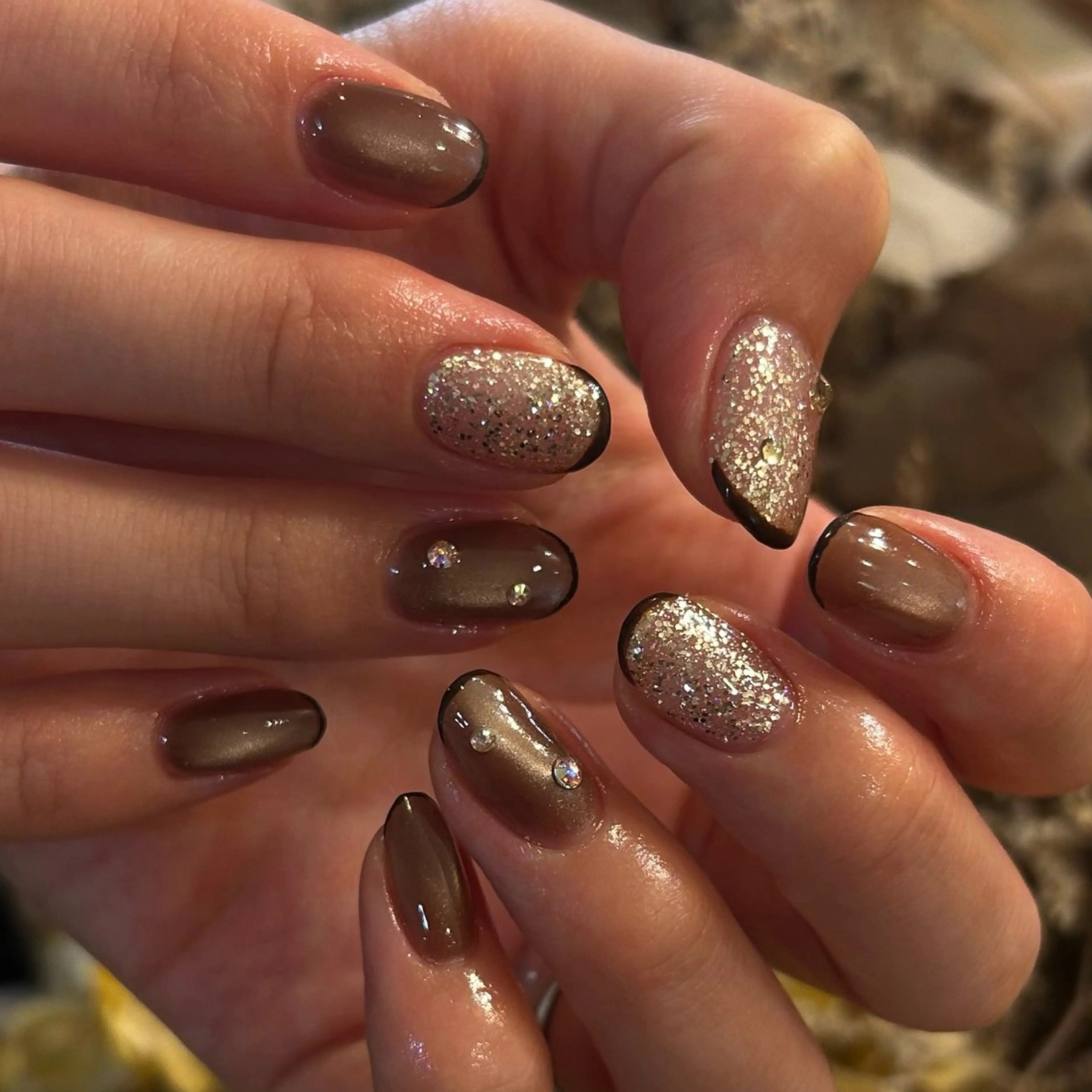 ネイル アートネイル ハンドネイル nails Mintia ～esaka～所属・松本 麻子のネイルデザイン