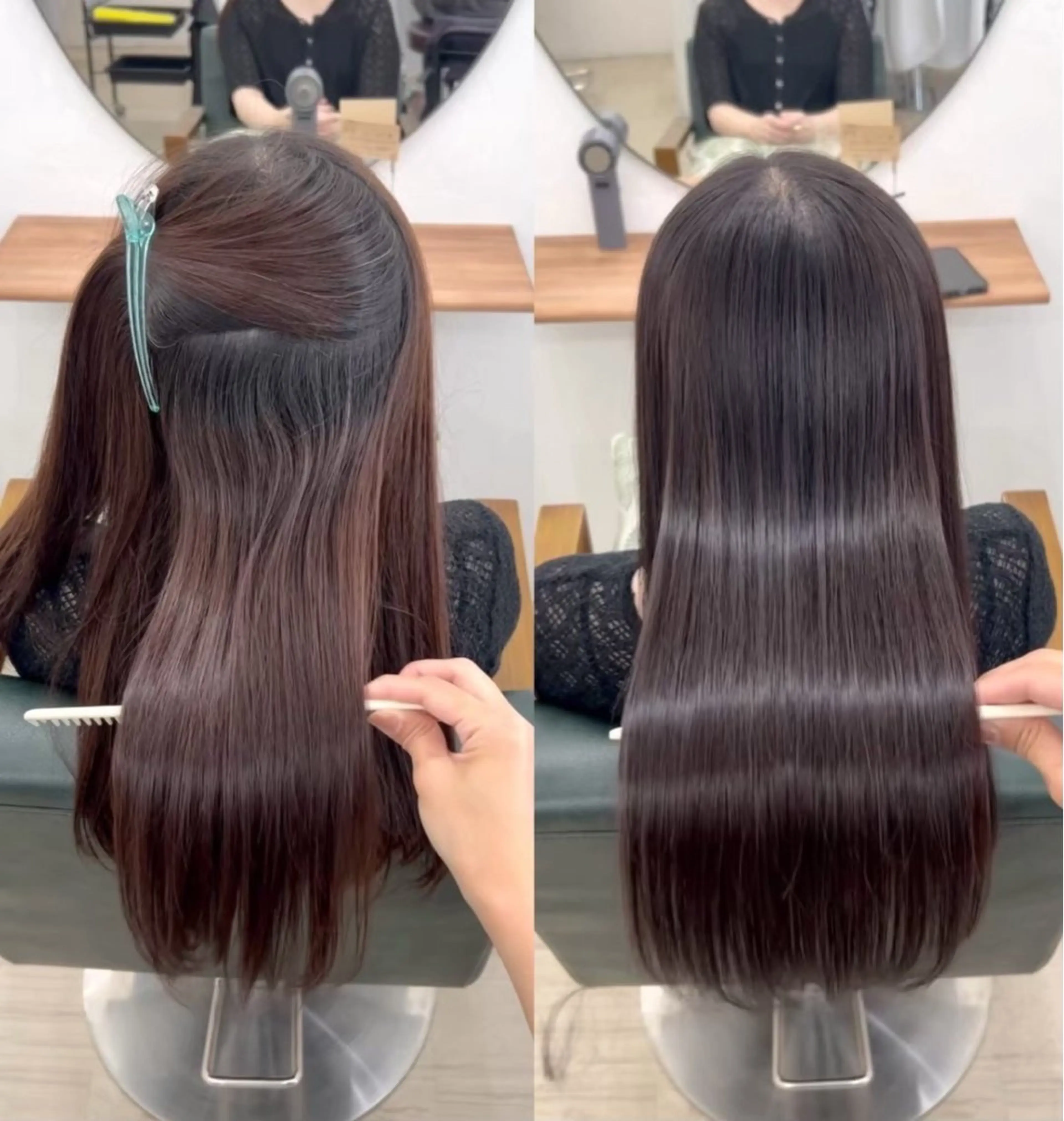 艶髪縮毛矯正(薬剤:synergy tokyo)⚠️ブリーチ毛の方はメッセージでご相談くださいの写真