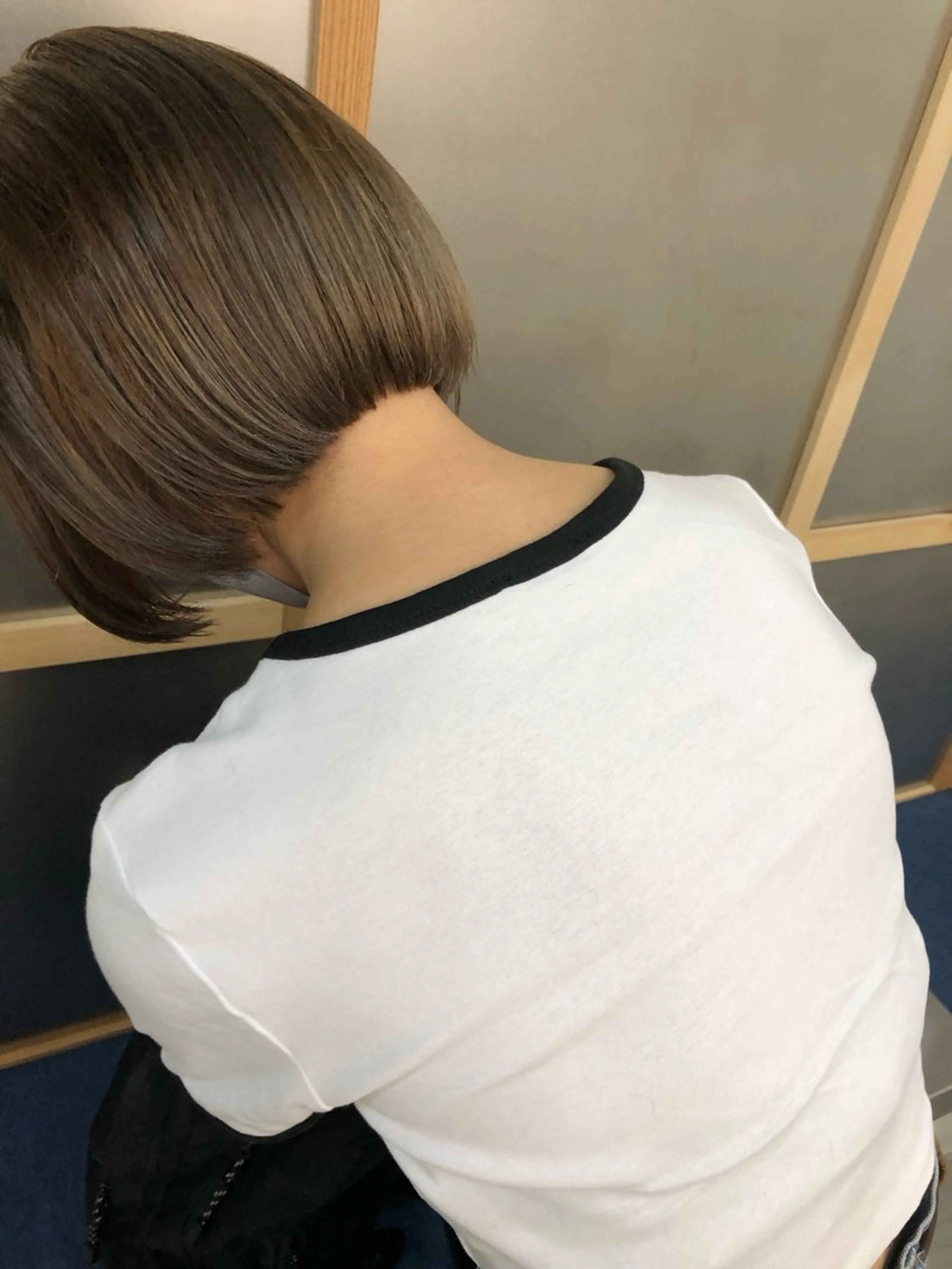 ショート カラー 伊藤　由季 603号室のヘアスタイル