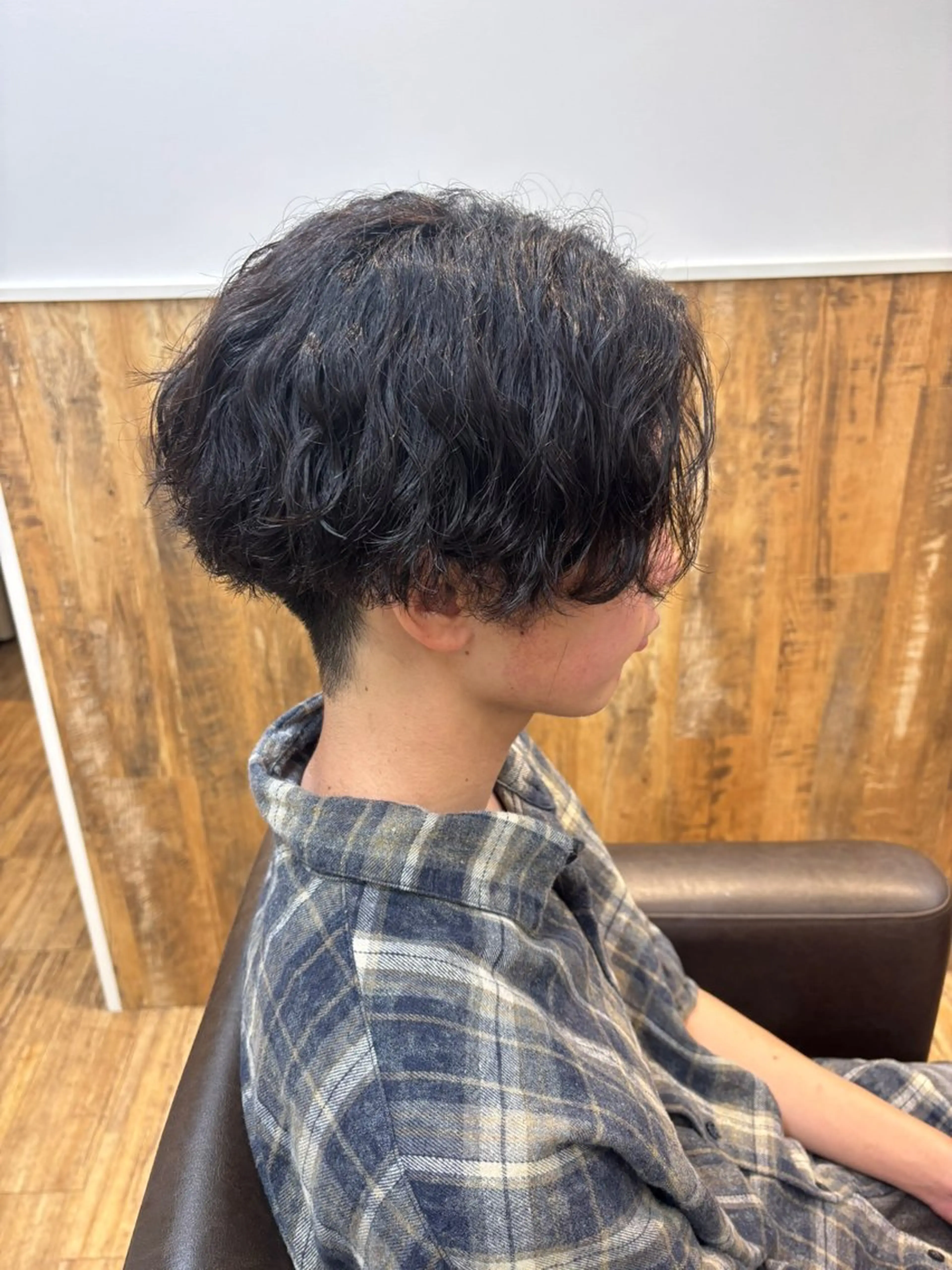 ショート カラー パーマ メンズ メンズパーマの巨匠 鈴木純のヘアスタイル