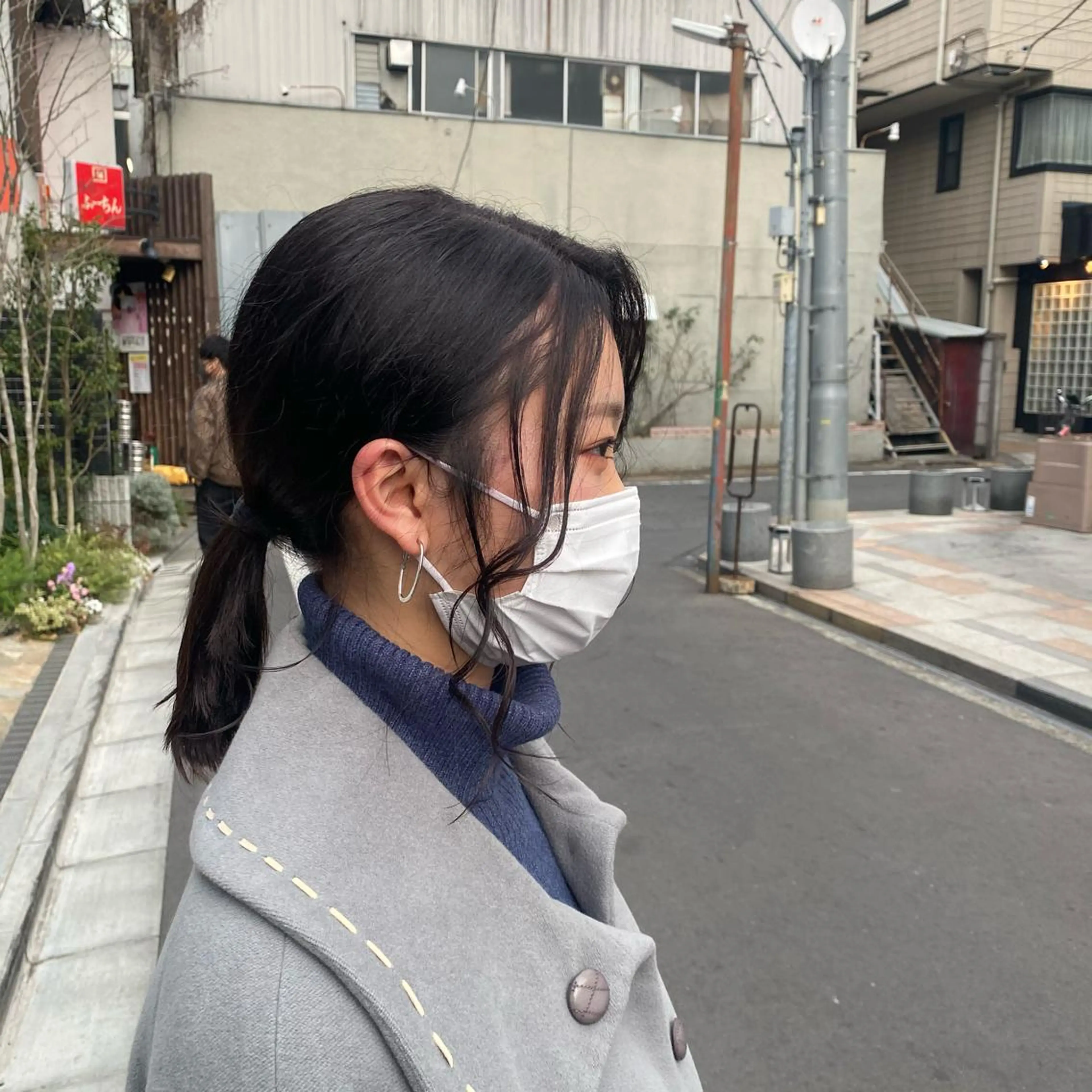 ミディアム カラー パーマ ヘアアレンジ メンズ 🍀髪質改善 ケアカラーrootsのヘアスタイル