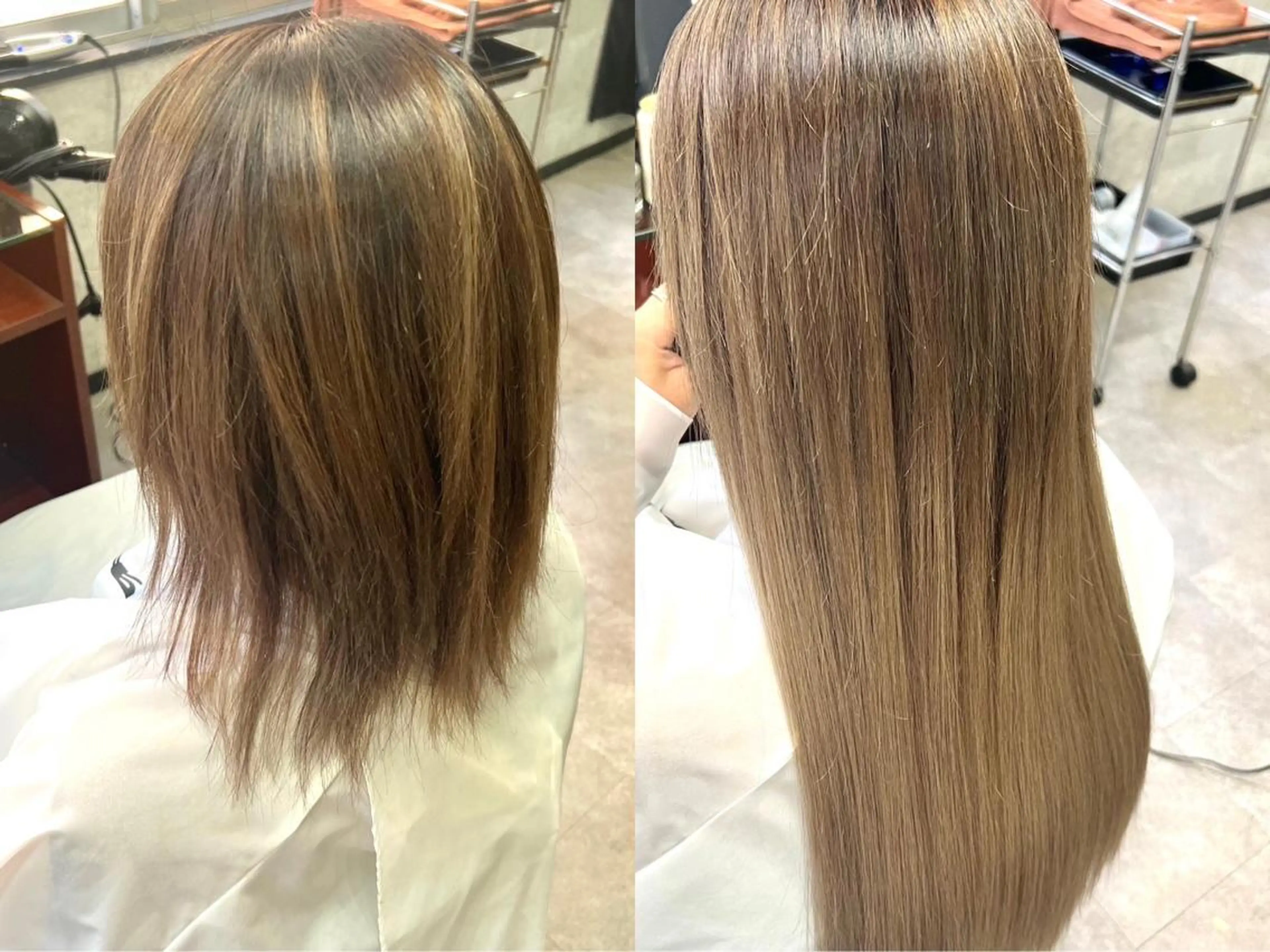 ロング シールエクステ KUMA🧸のヘアスタイル