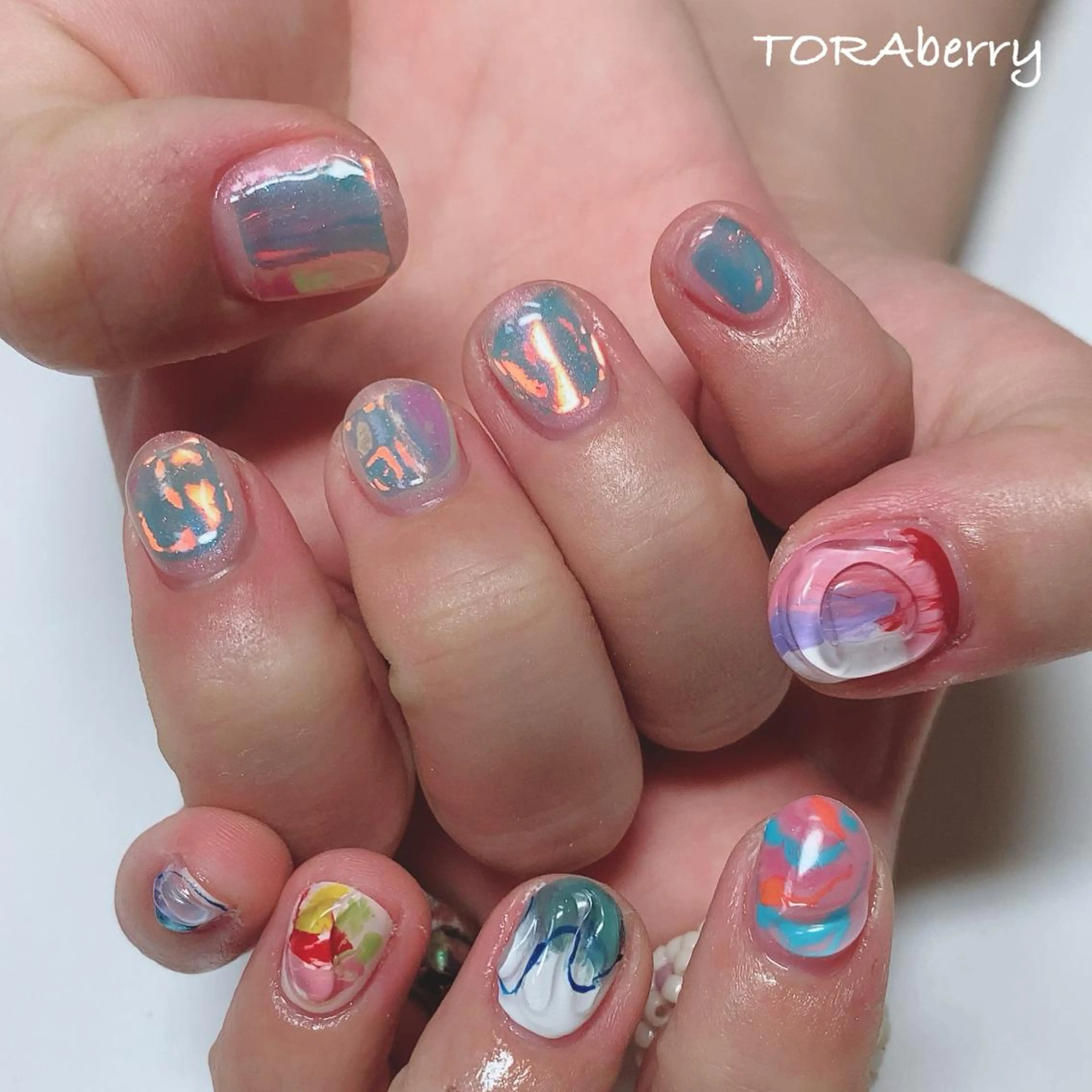 ネイル ハンドネイル ネイリスト なつみのネイルデザイン