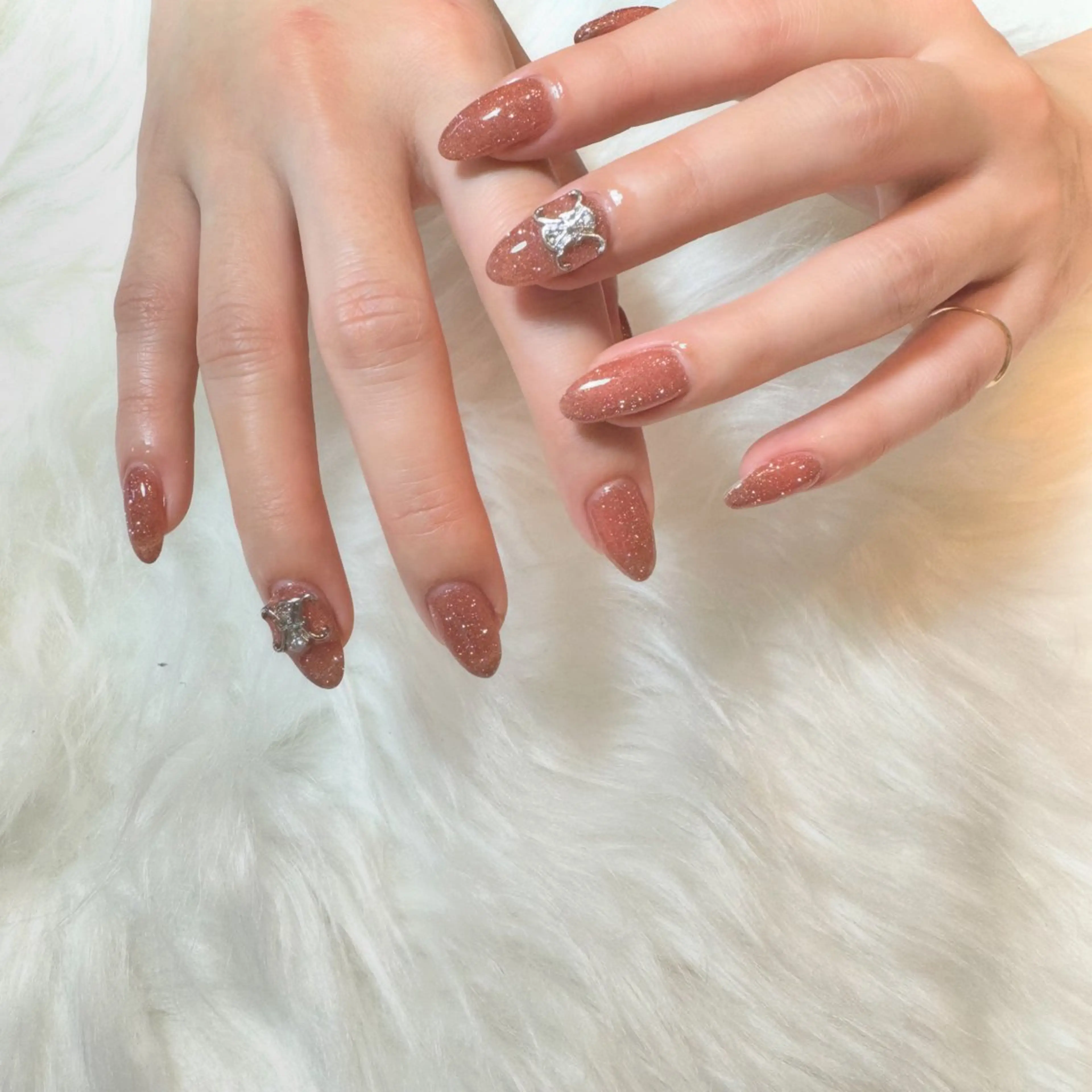 ネイル Aulu'bネイル ボディージュエリーのネイルデザイン