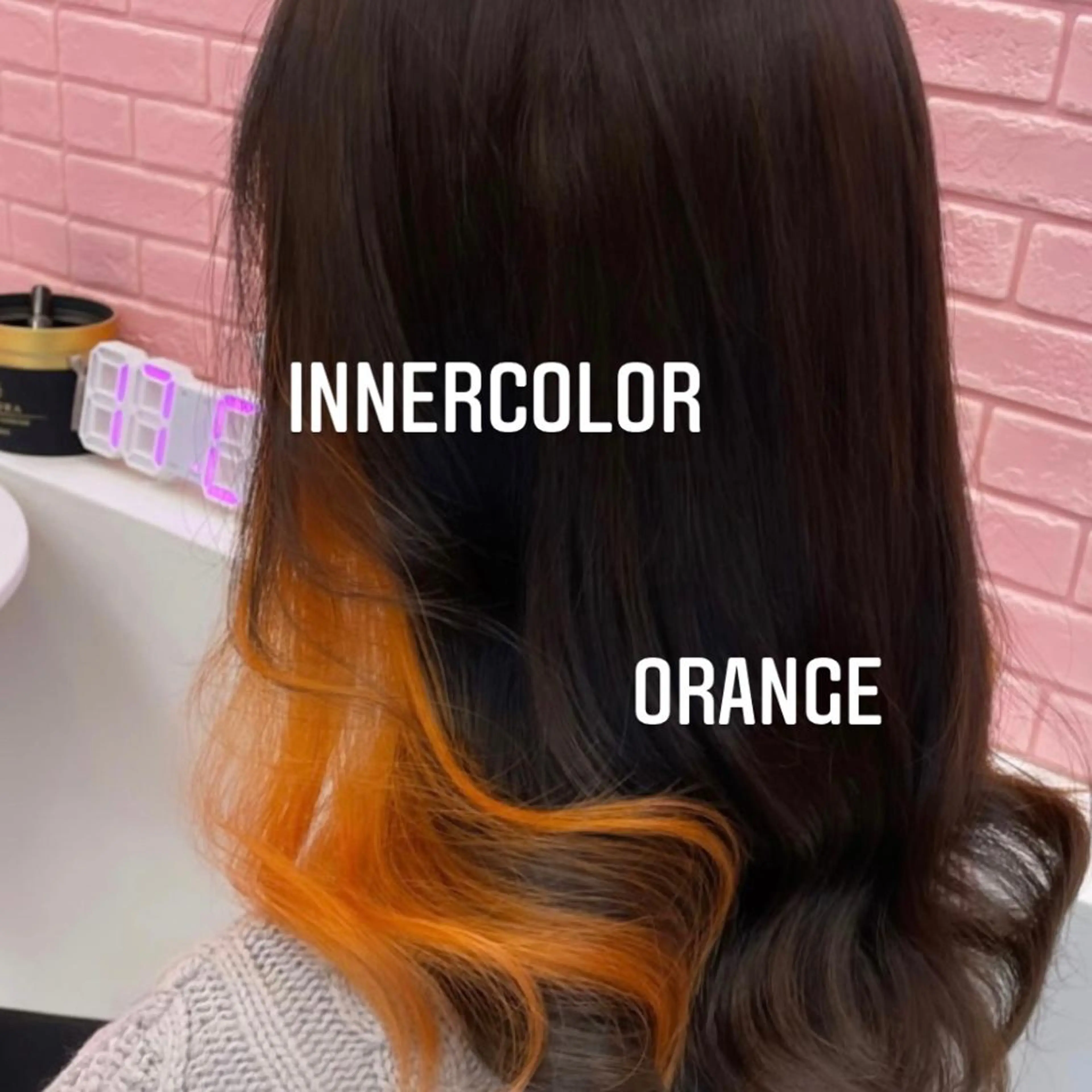 ミディアム カラー ヘアカラー エクステ エクステ🩵ブリーチ 韓国ヘア🩵KAEのヘアスタイル