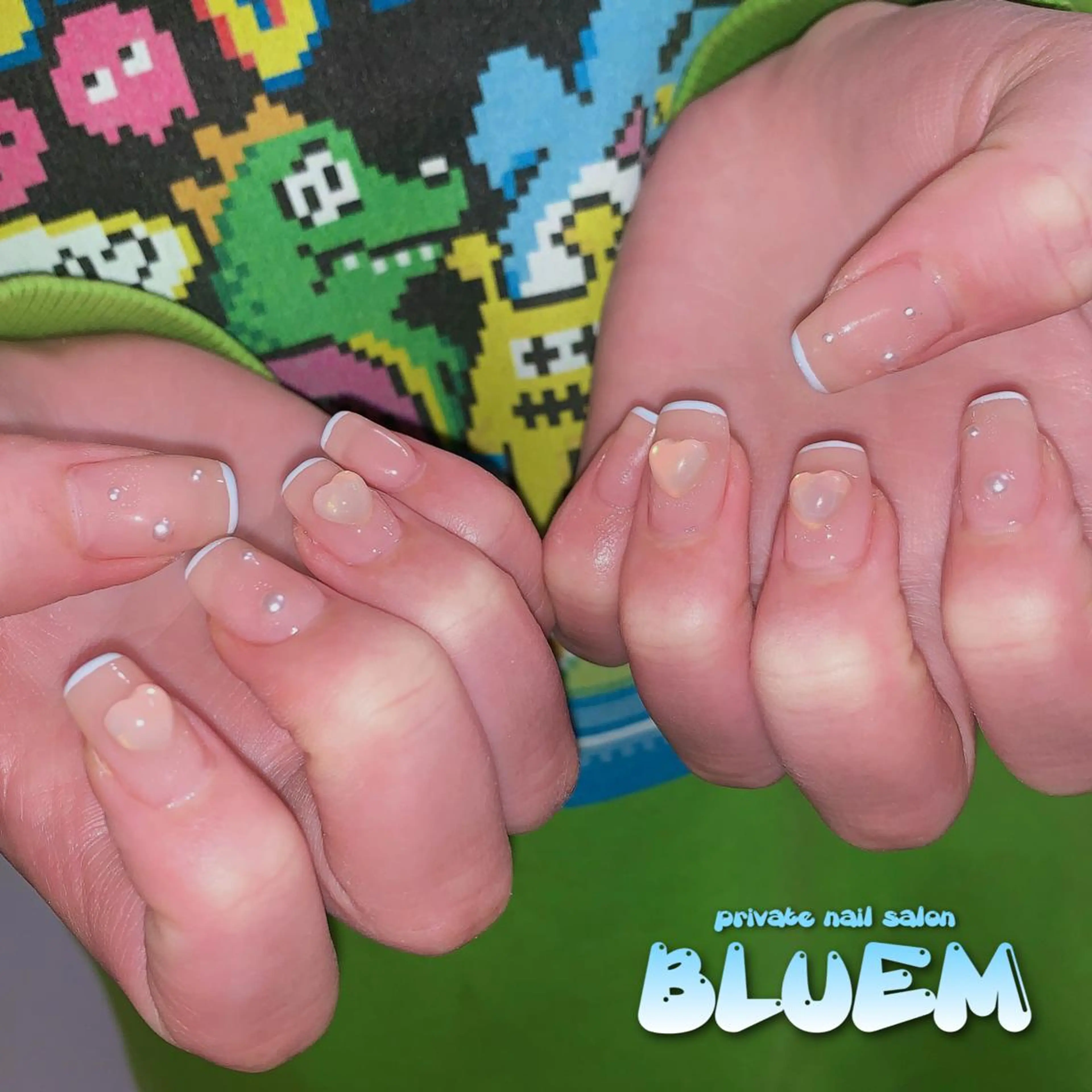 ネイル ハンドネイル BLUEM なな🐶のネイルデザイン