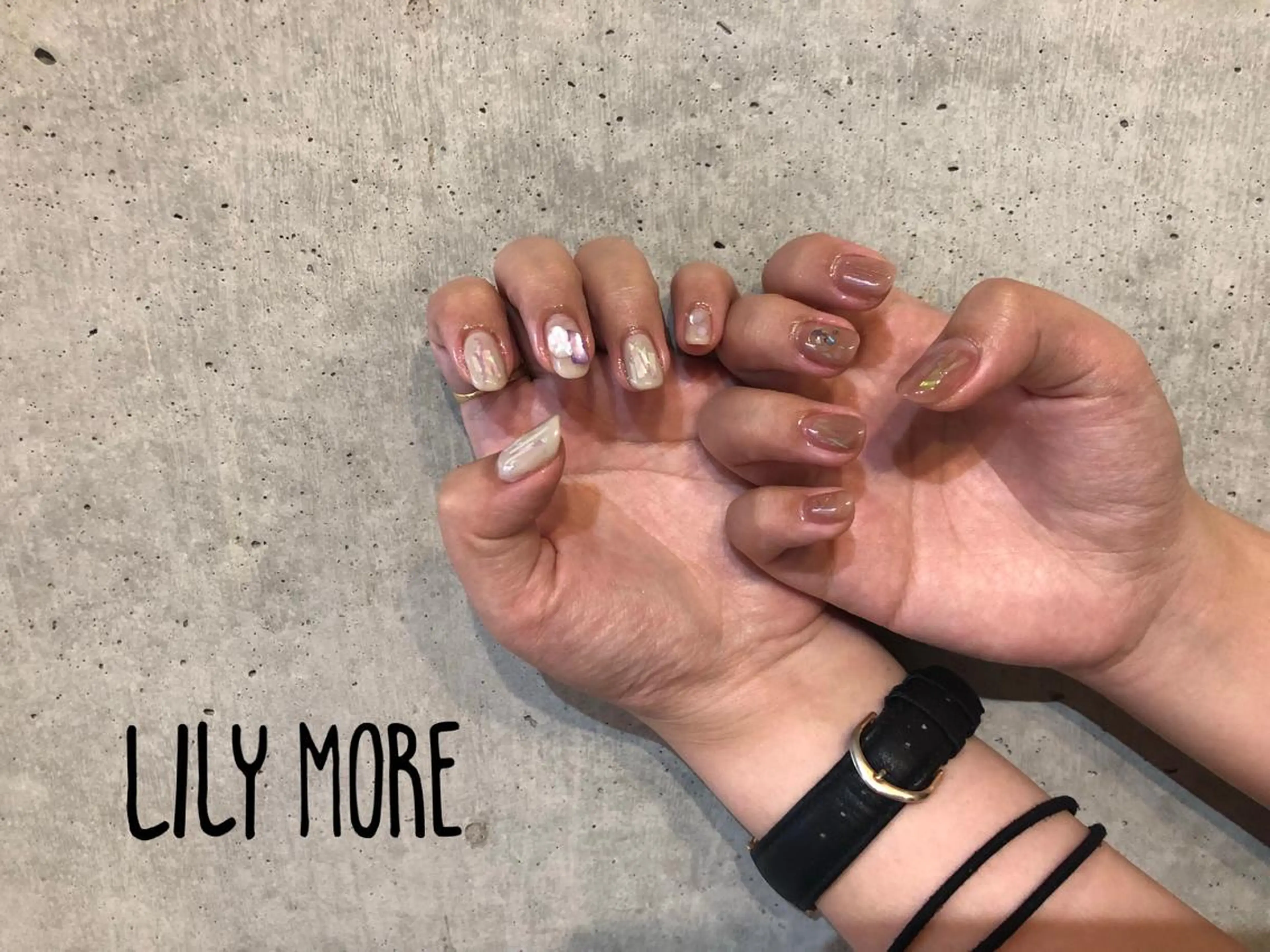 ネイル ニュアンスネイル Lily closetのネイルデザイン