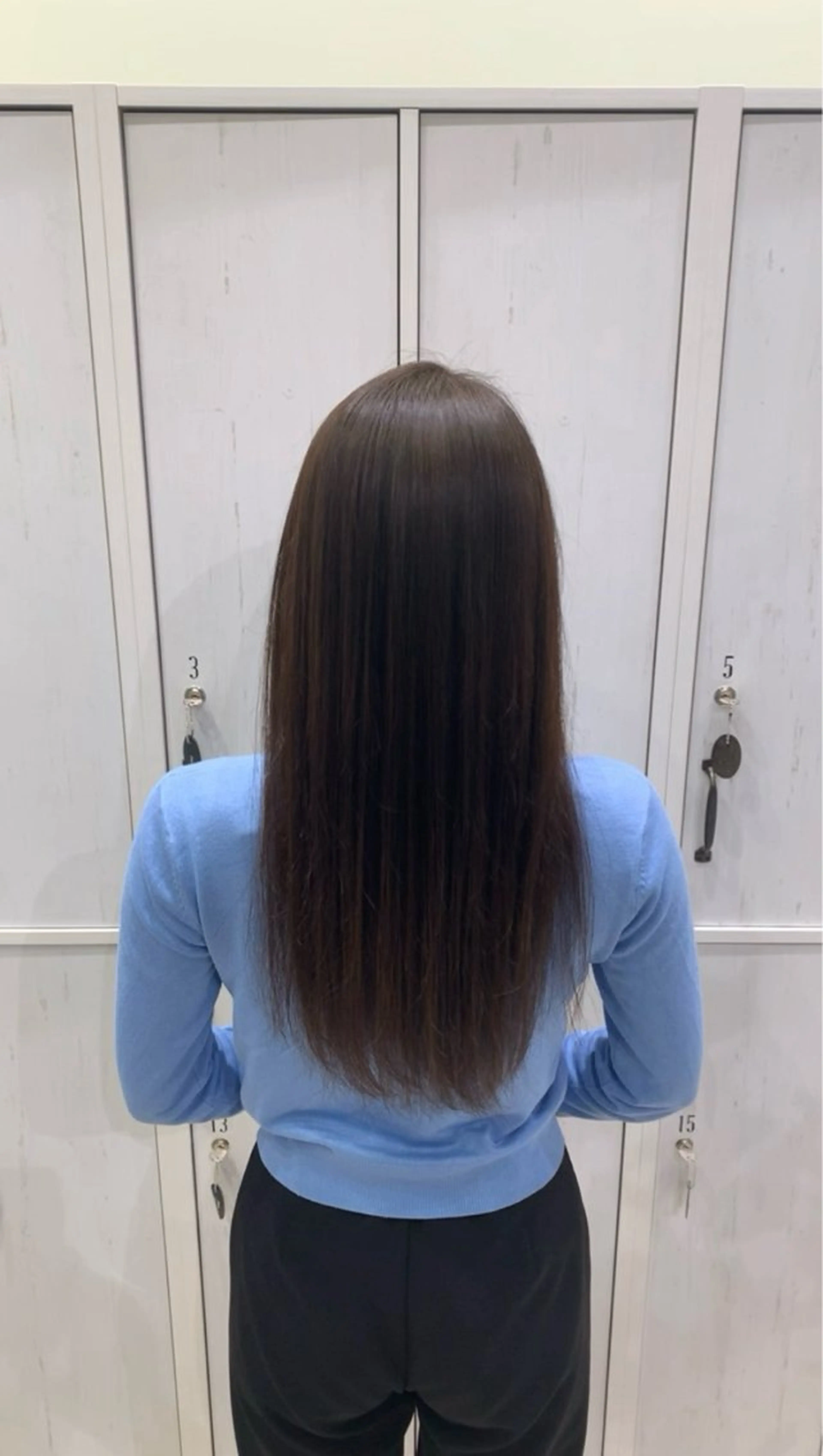 ロング カラー 透明感カラー 髪質改善 似合わせカット トリートメント 谷口 琉希のヘアスタイル