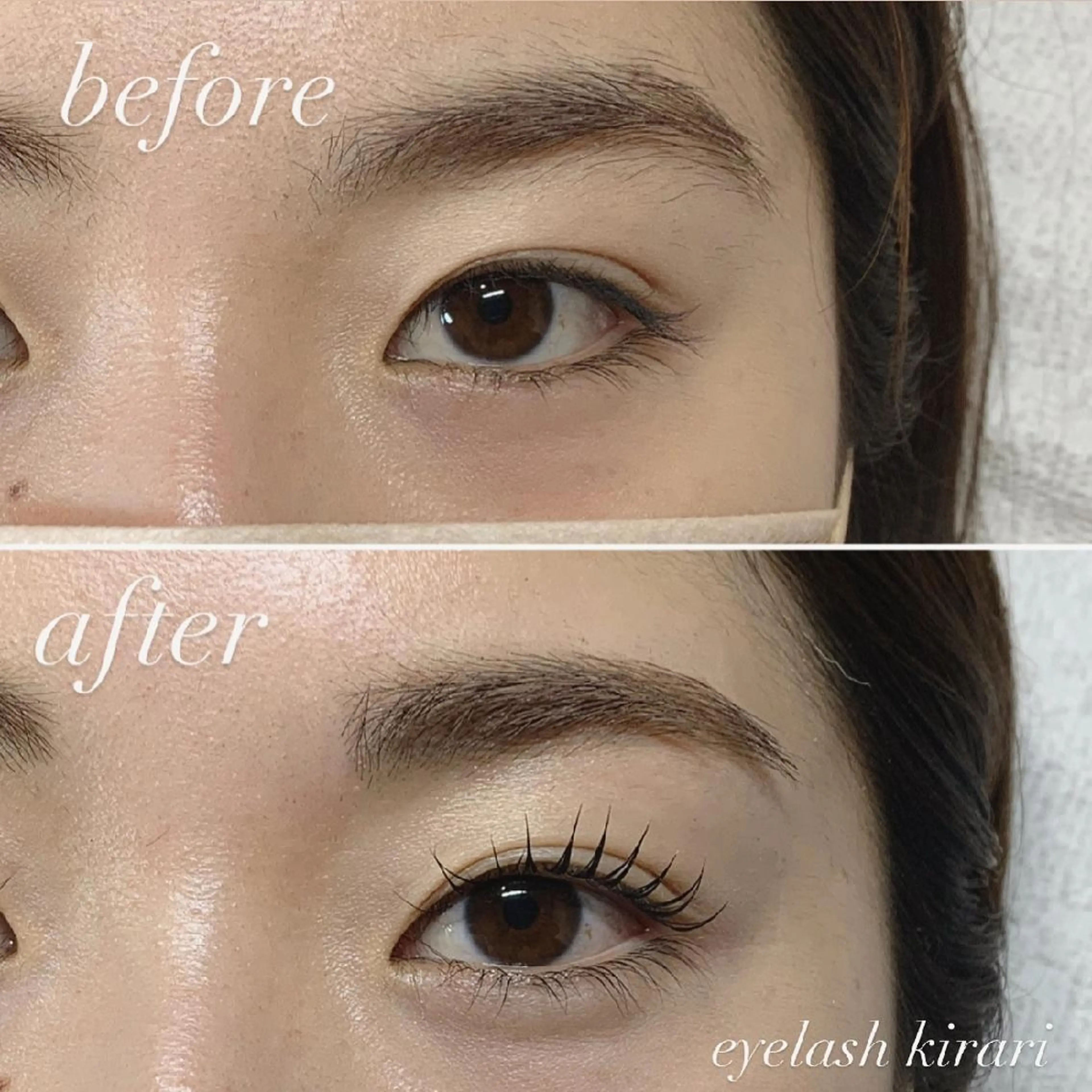 アイブロウ マツエク・マツパ eyelash salon  kirari所属・岩間 優子のマツエク・マツパデザイン