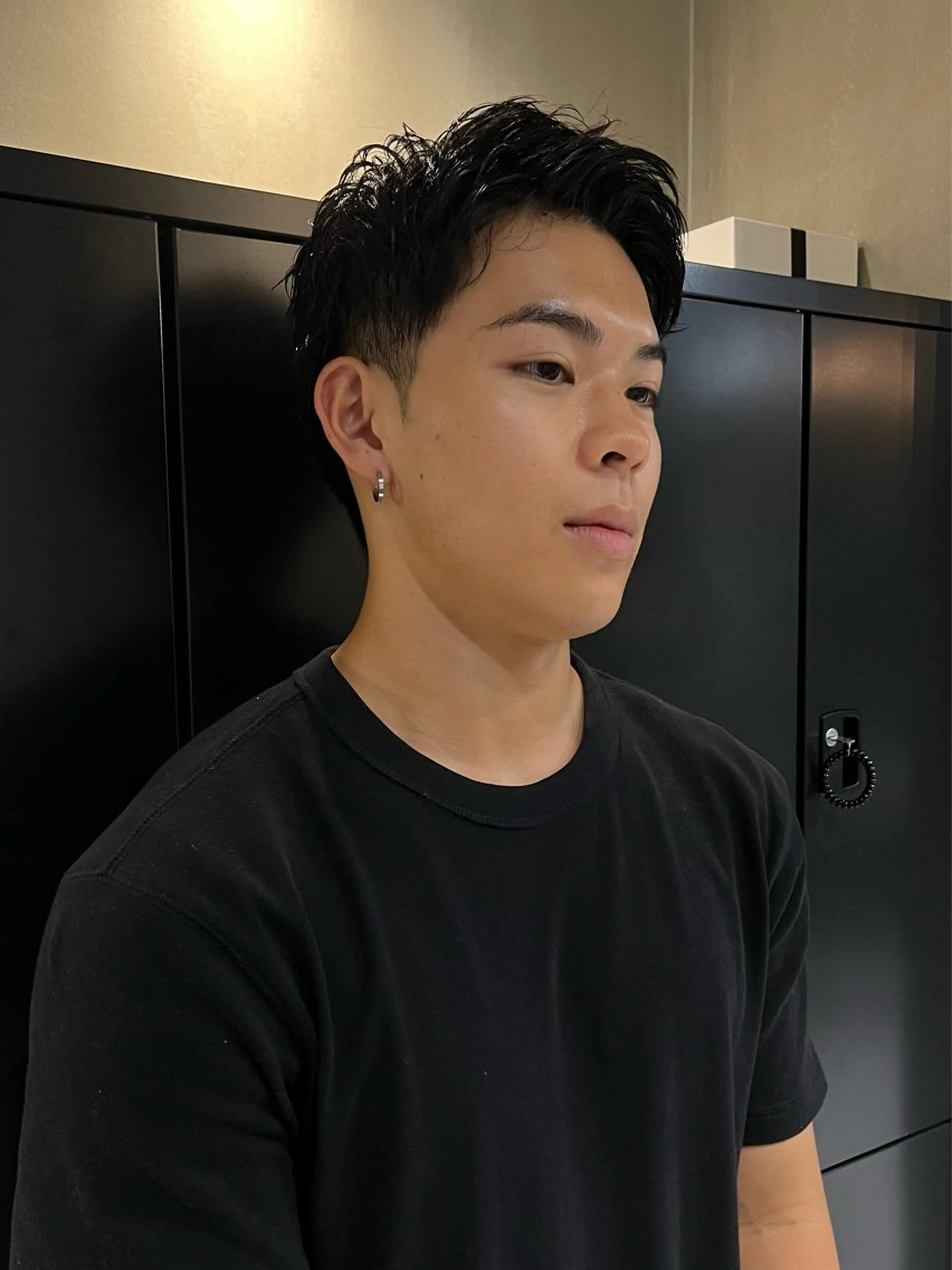 メンズカットモデル（short style）の写真