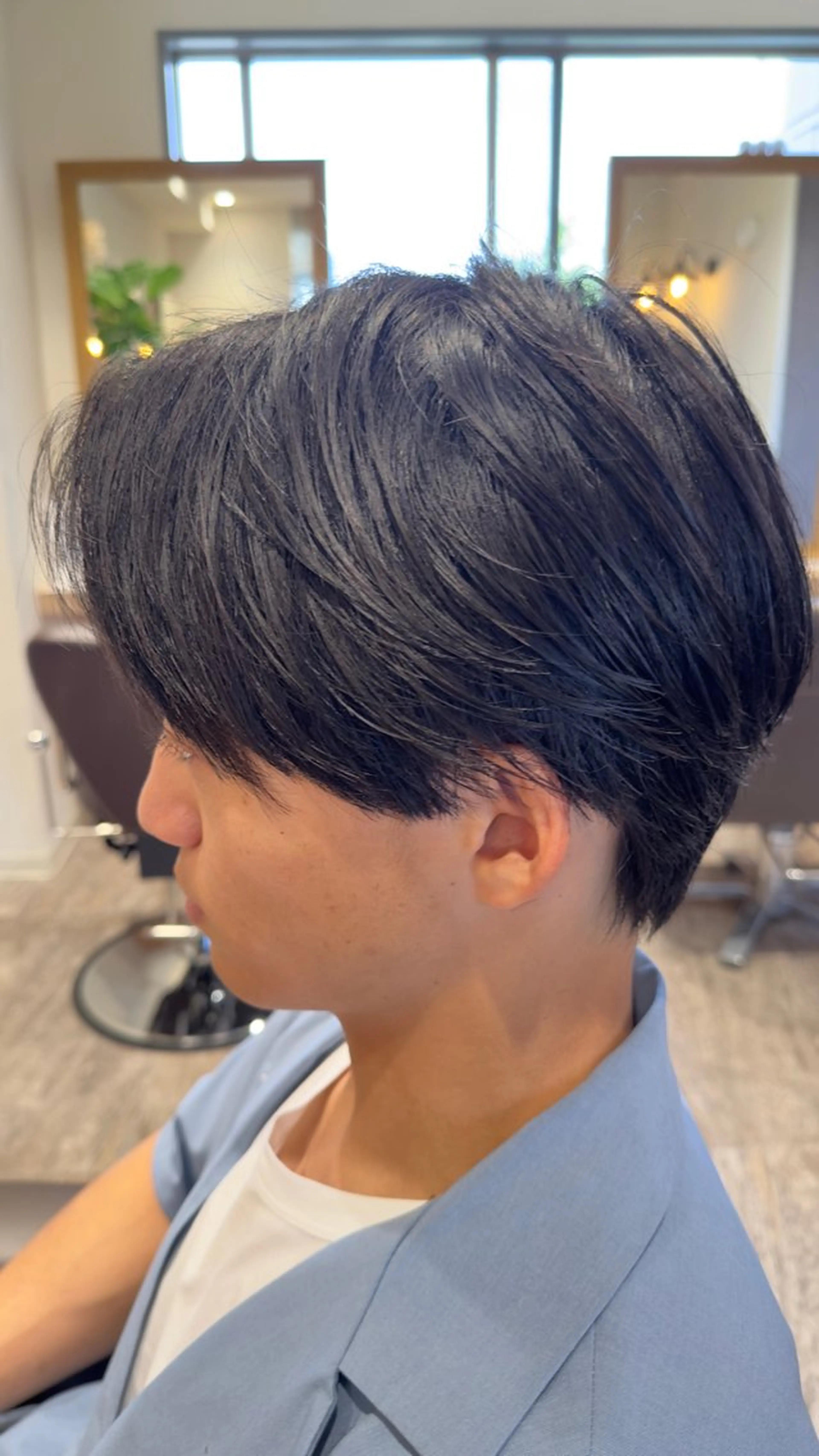 ショート パーマ メンズ 【メンズパーマ】比嘉 啓人のヘアスタイル