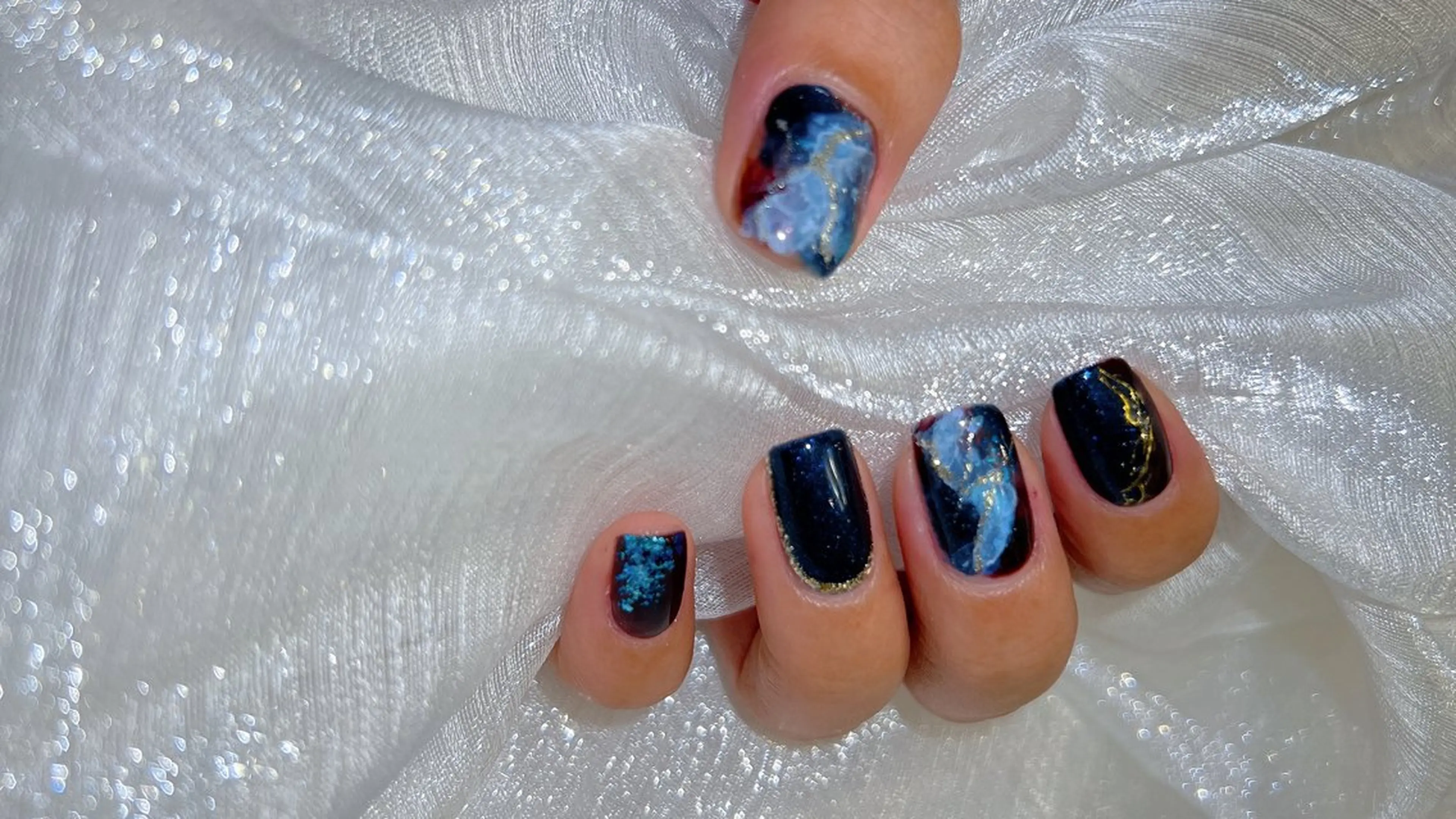 ネイル ニュアンスネイル ハンドネイル Beauty静 nailのネイルデザイン