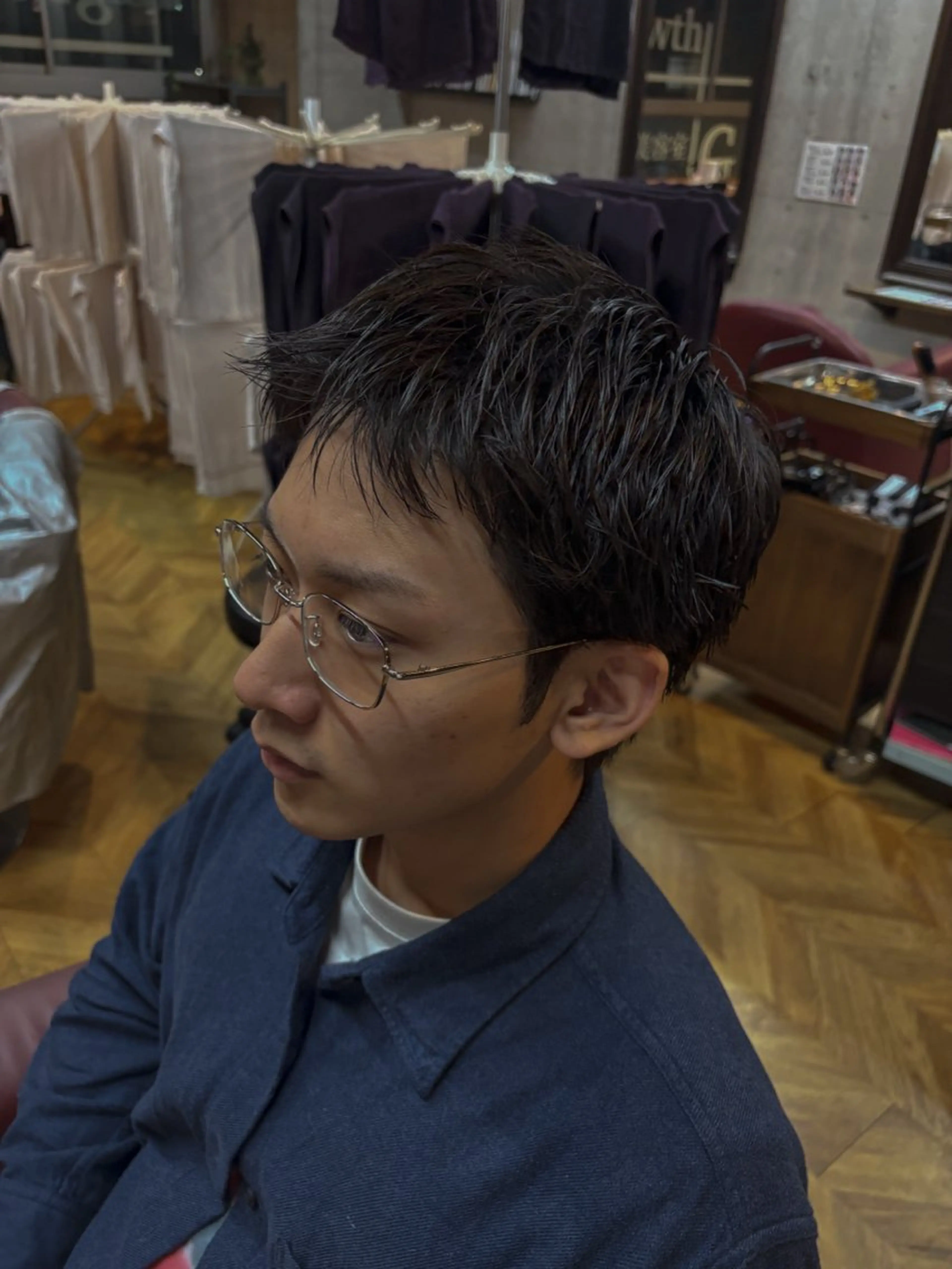 ショート ショートレイヤー レイヤーカット ショートヘア growth天神所属・彌永 燈亜のヘアスタイル