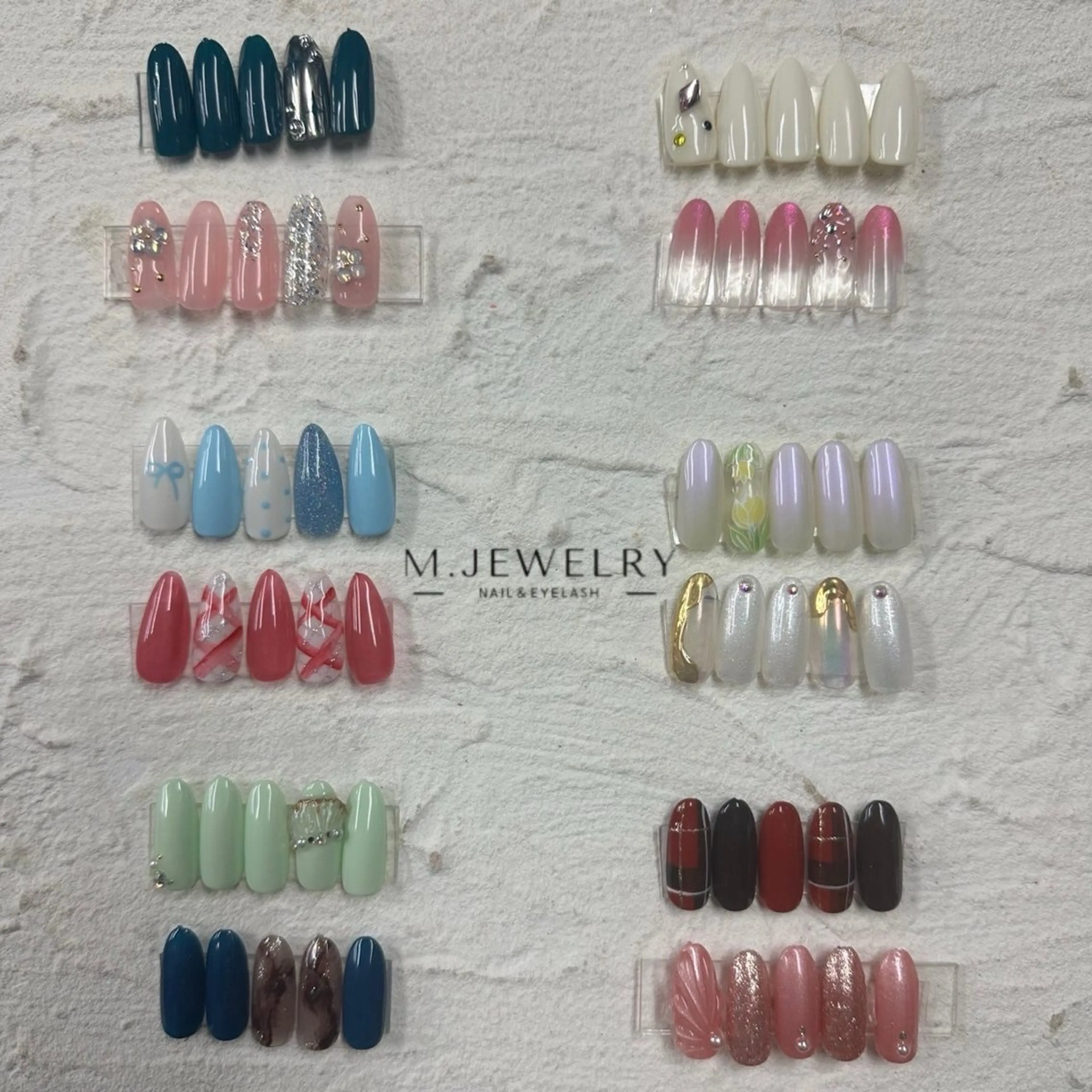 ネイル アートネイル ハンドネイル あお ジュニアネイリストのネイルデザイン