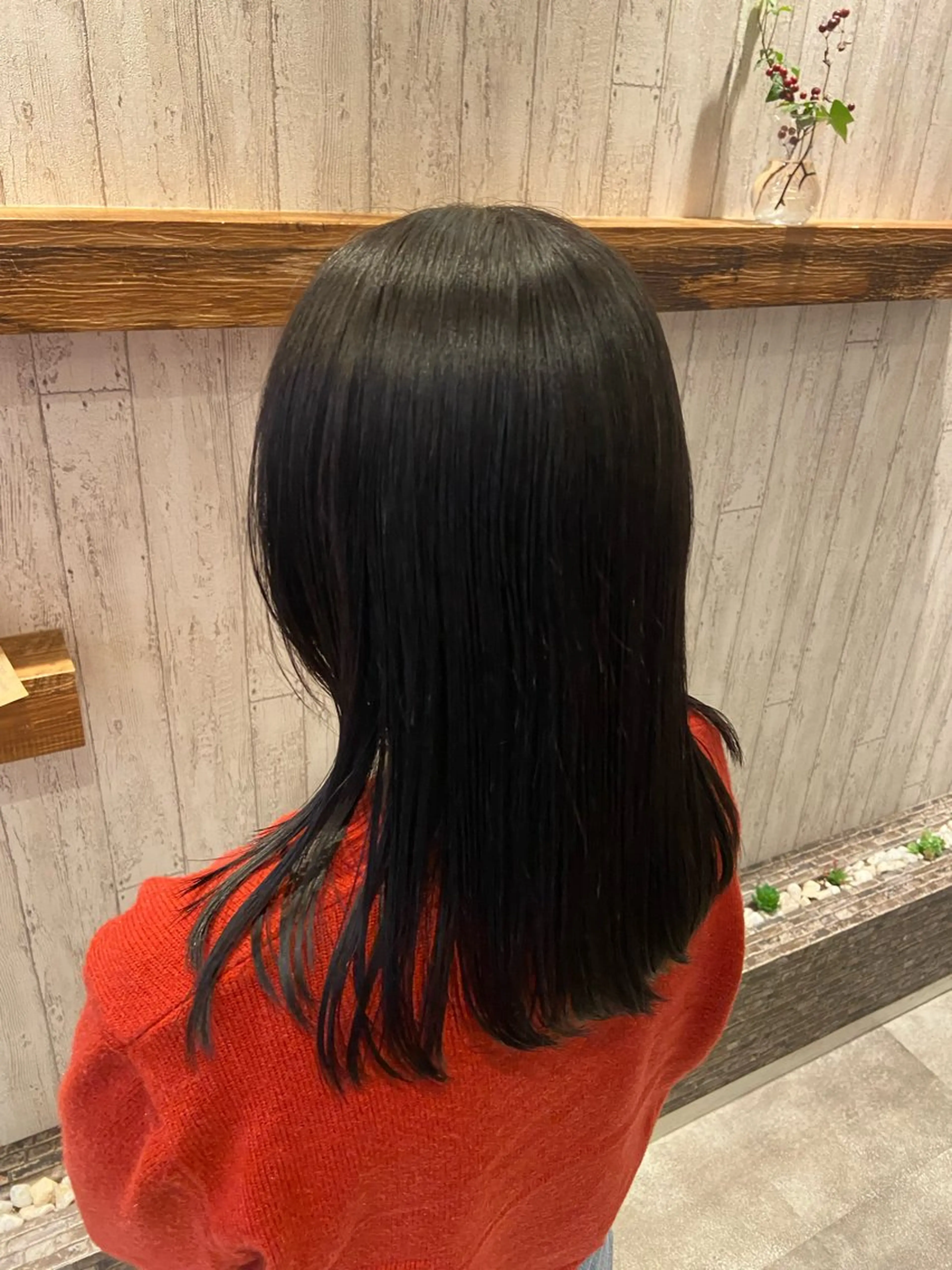 白髪染めカラーの写真