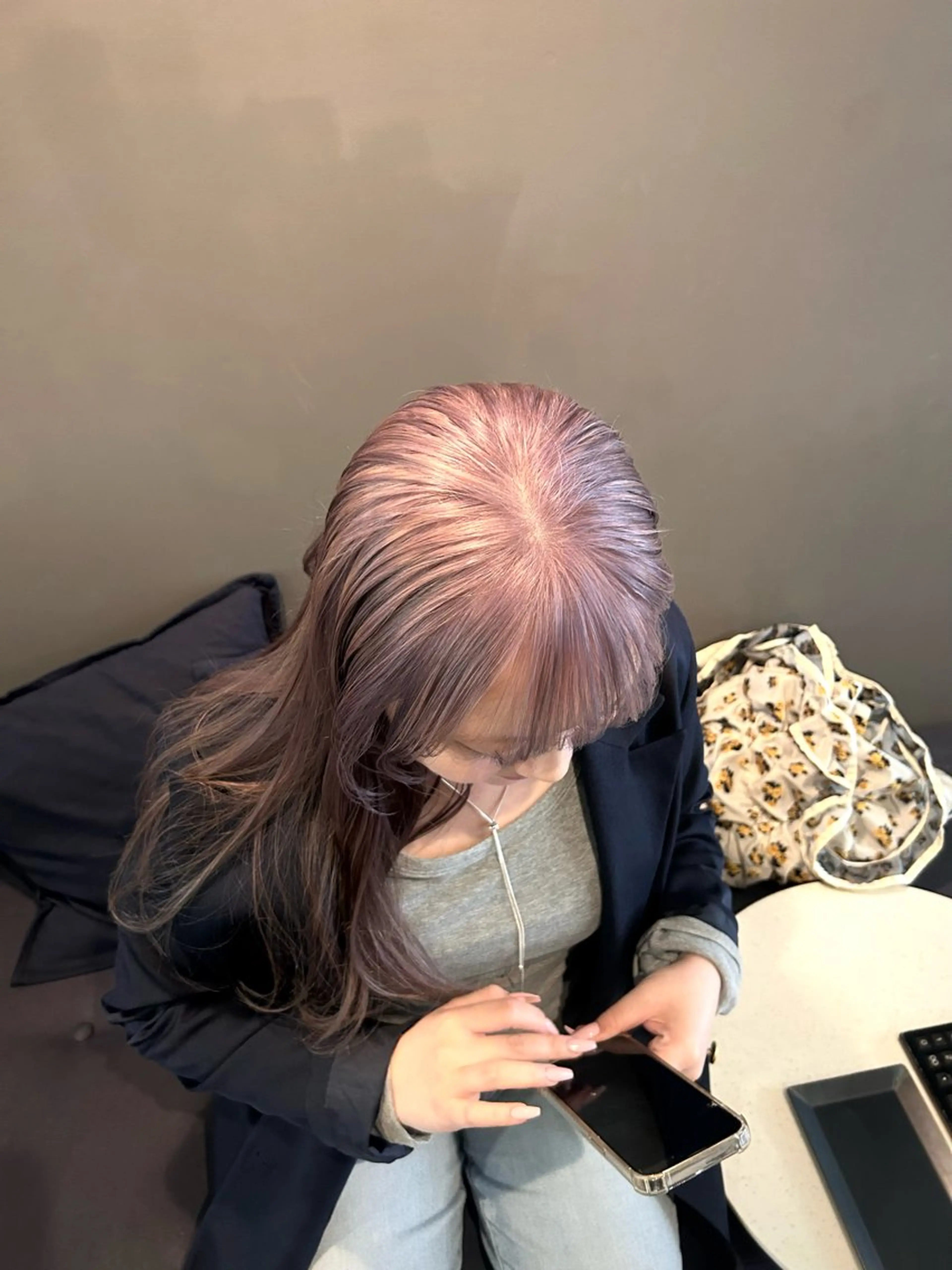 カラー ヘアカラー 柚音 nero hairのヘアスタイル