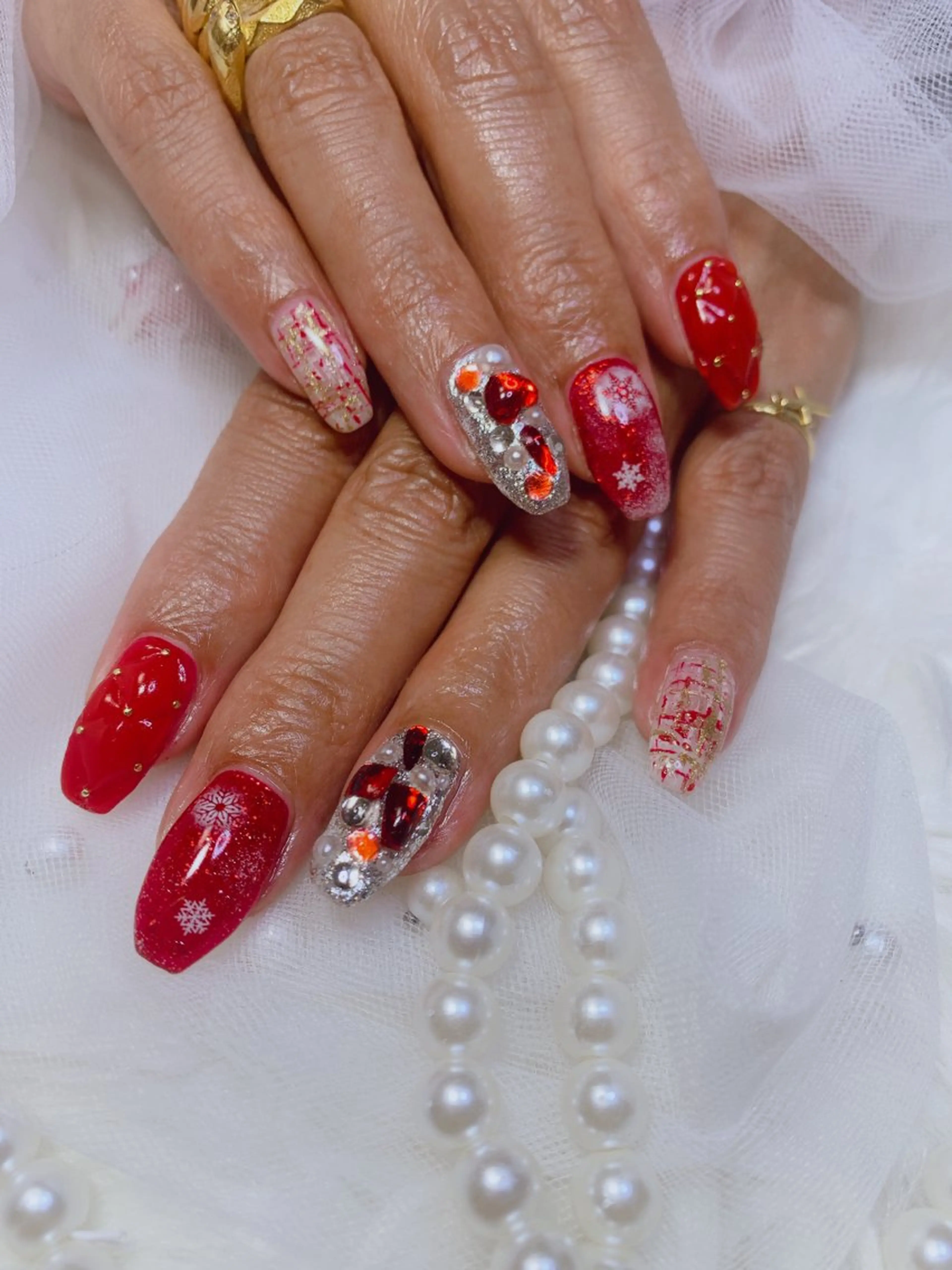 ネイル 高島 夏海のネイルデザイン