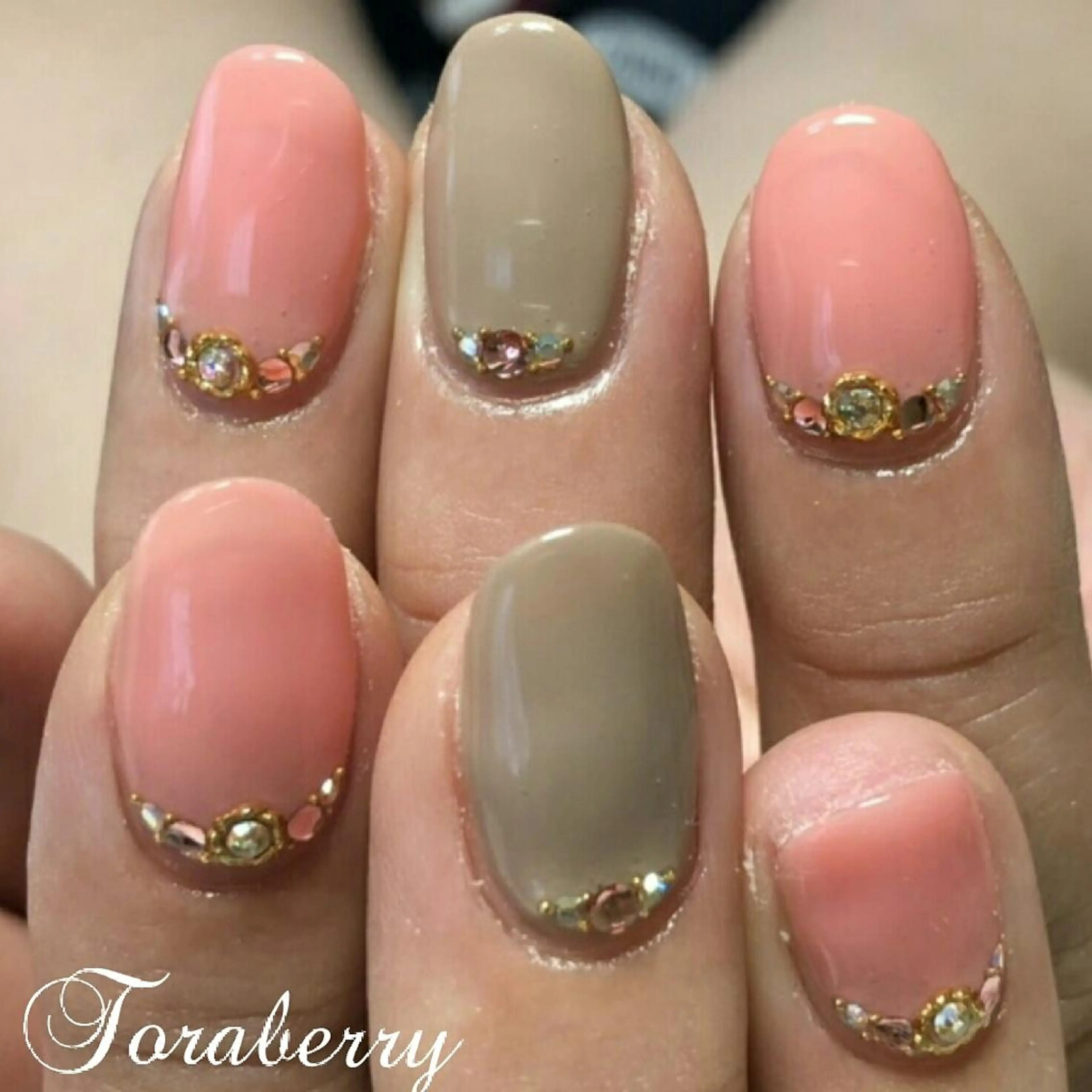 ネイル ワンカラーネイル ハンドネイル ネイリスト なつみのネイルデザイン