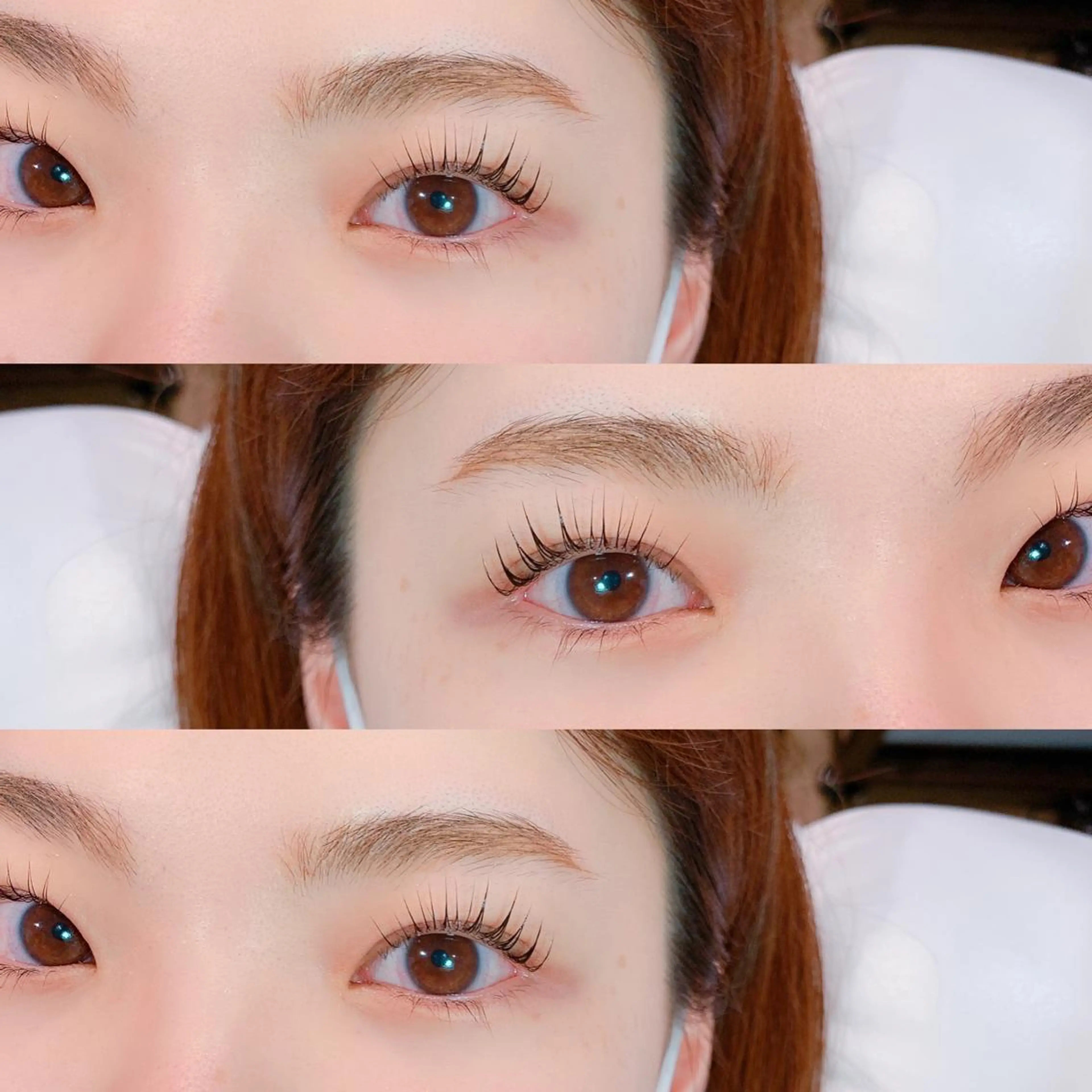 マツエク・マツパ パリジェンヌラッシュリフト Belle rinaのマツエク・マツパデザイン