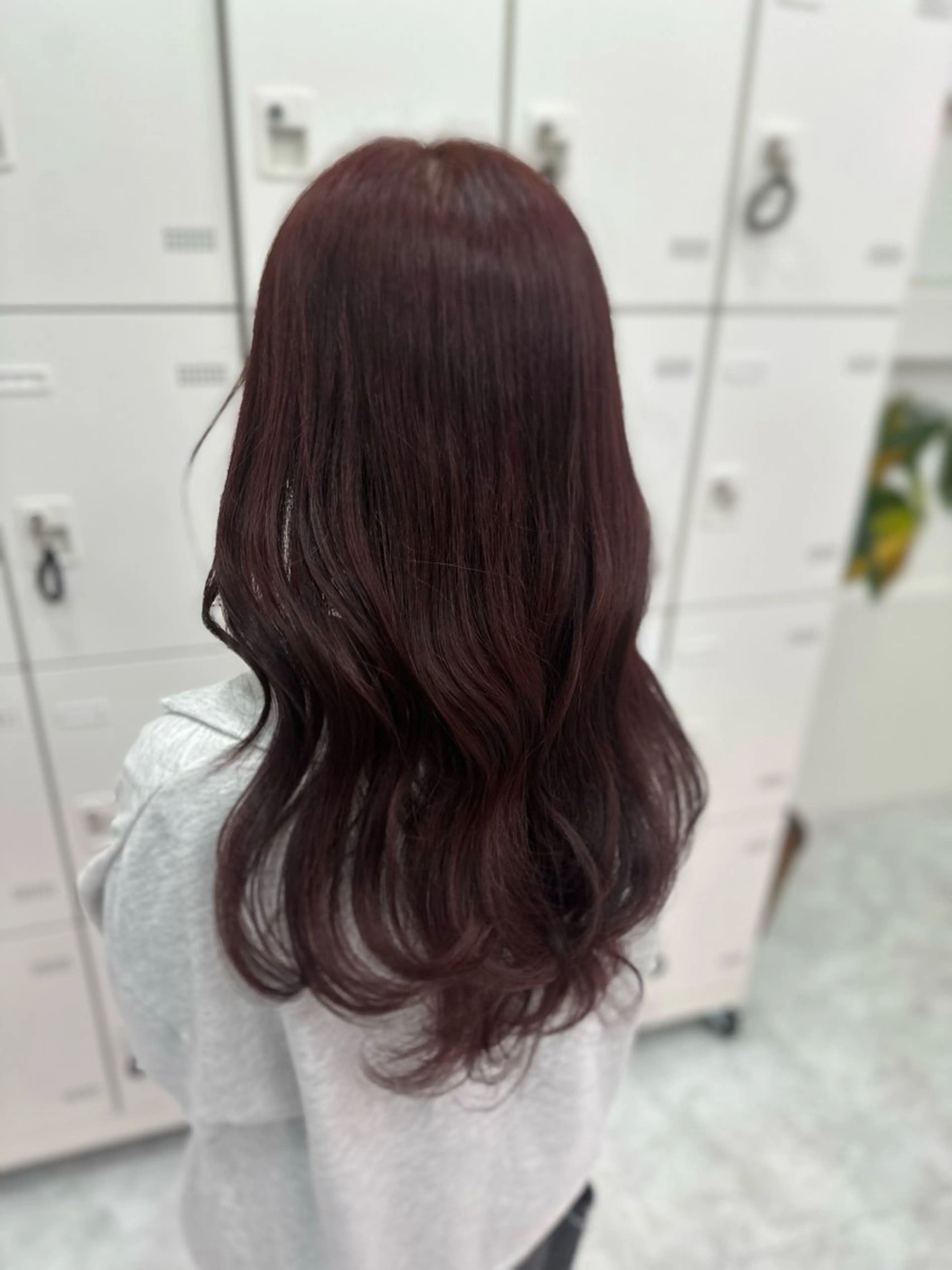 ロング カラー パーマ ヘアアレンジ メンズ キッズ ♥️韓国ヘア レイヤー♥️ゆりのヘアスタイル