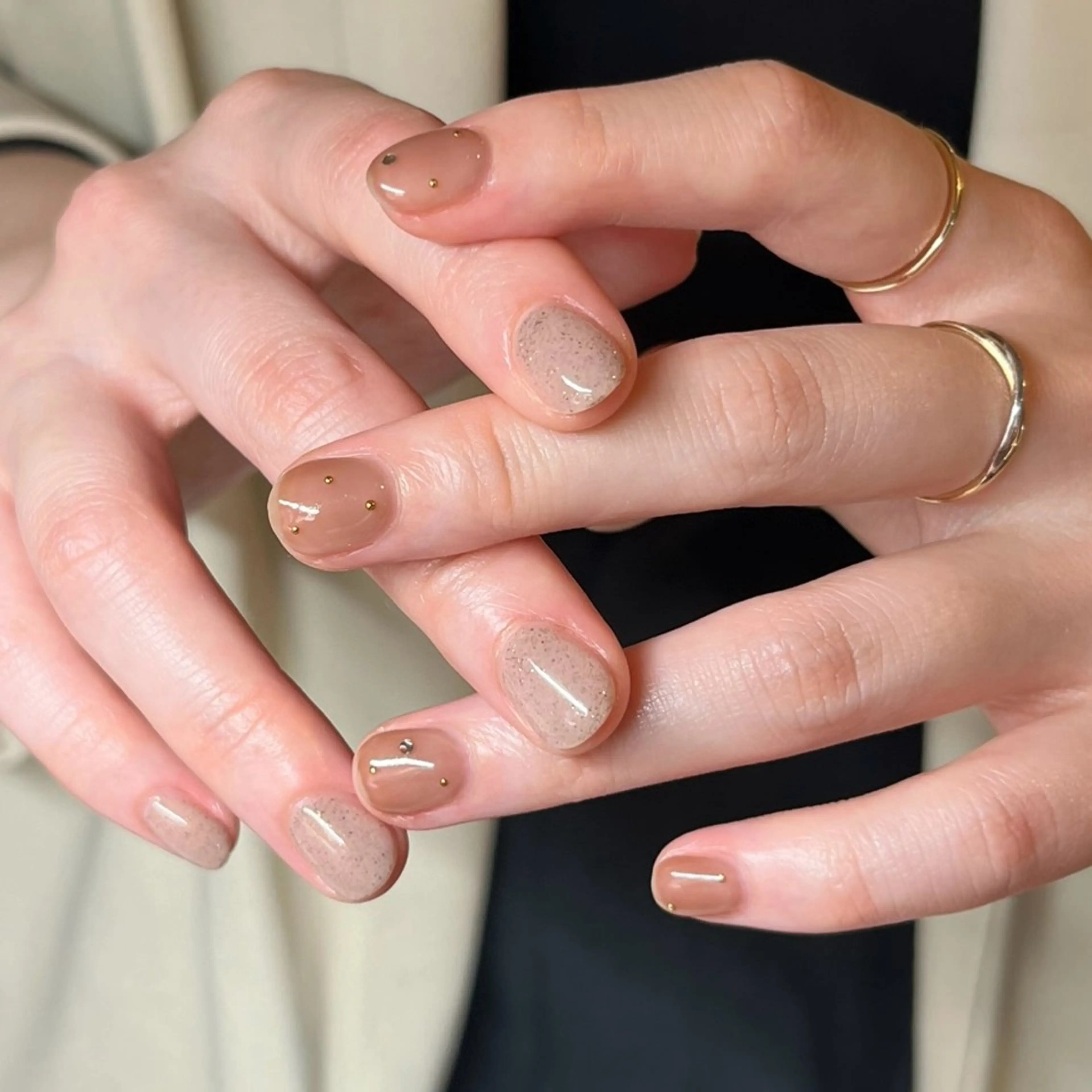 ネイル シンプルネイル mitsuki / Manonのネイルデザイン