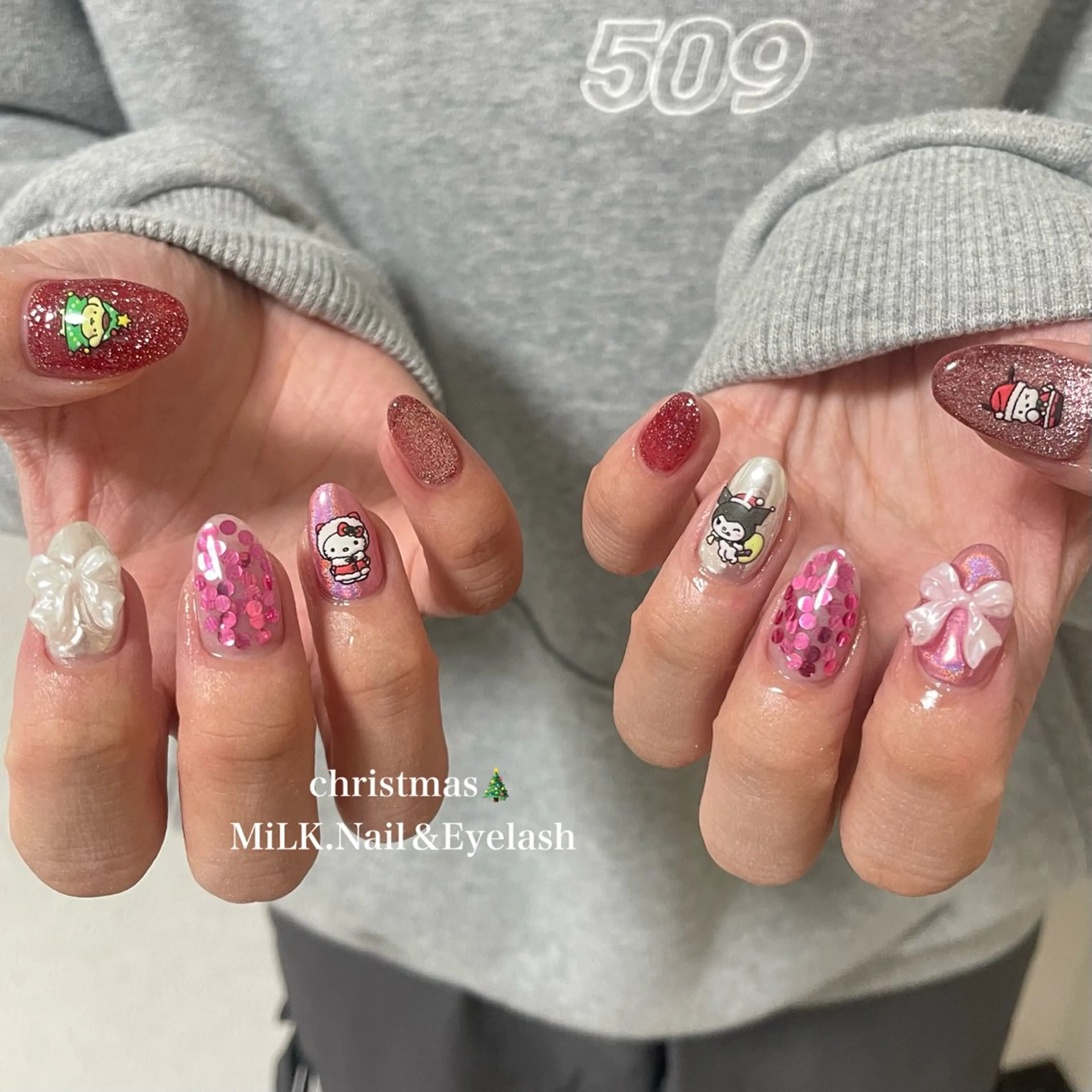 ネイル 持ち込み ハンドネイル MiLK.   Nail&Eyelash所属・MiLK. wakaのマツエク・マツパデザイン