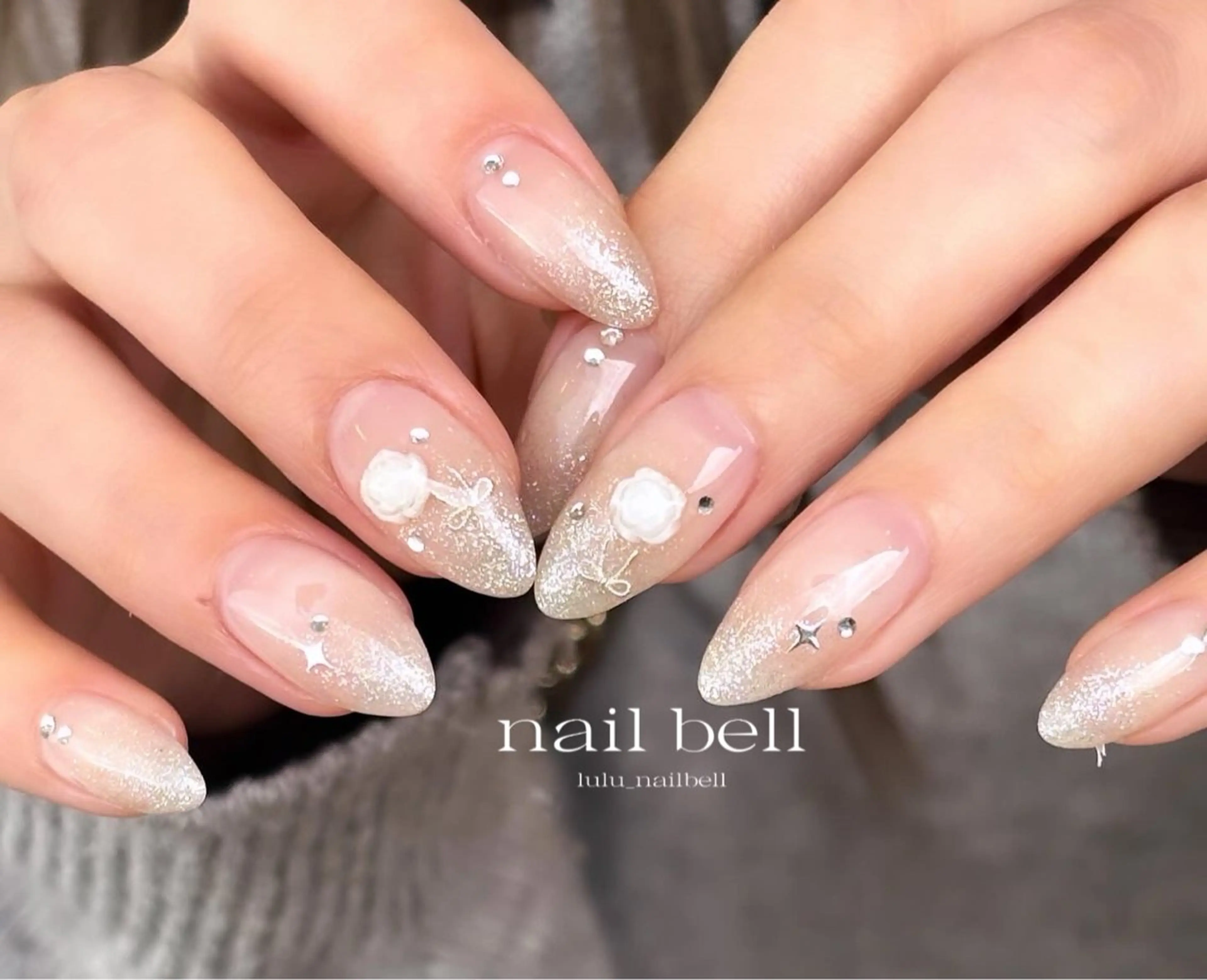 ネイル 大人可愛いネイル🎗 Hinaのネイルデザイン