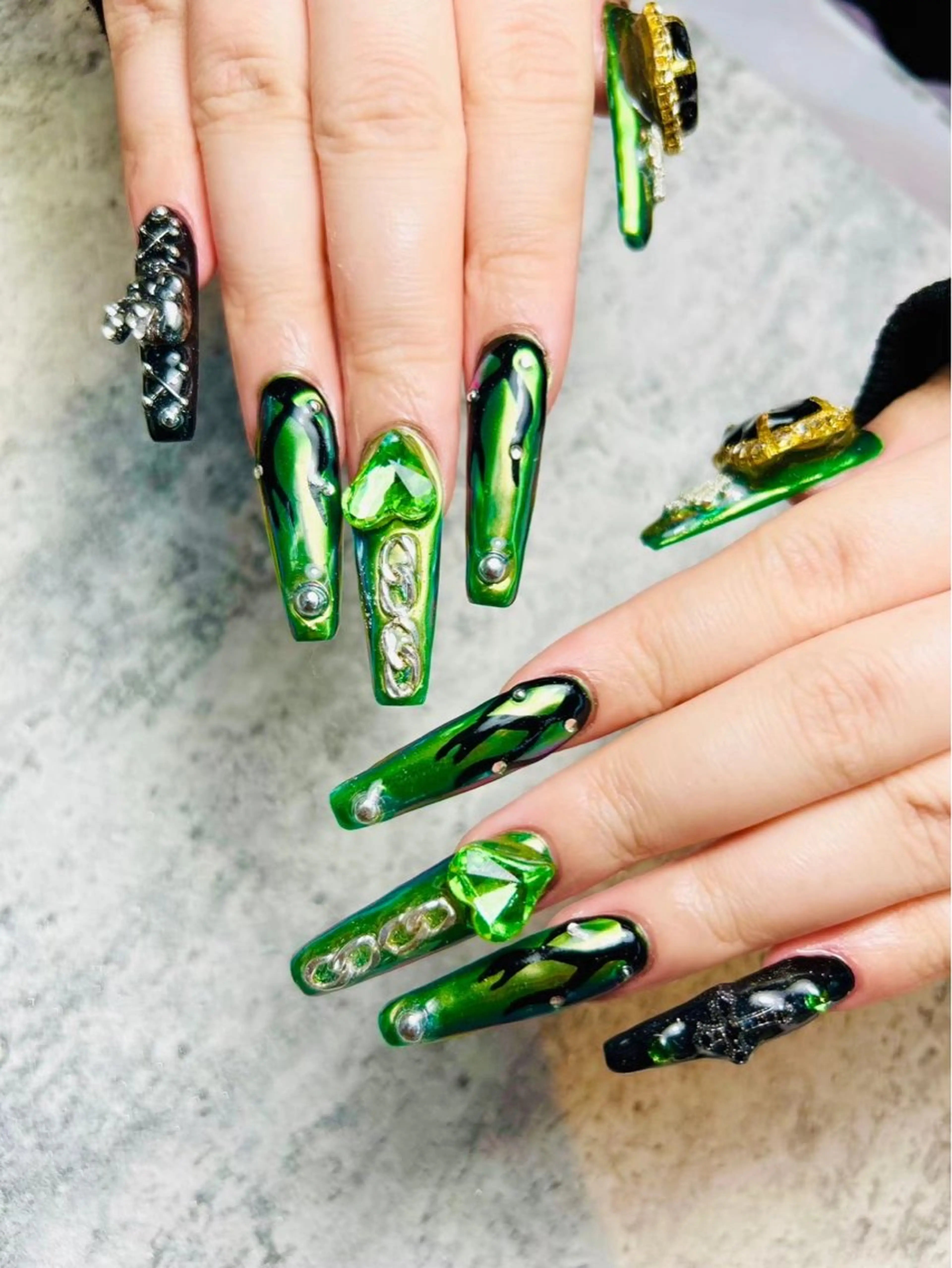 ネイル スカルプネイル ハンドネイル ネイルサロンmuumii所属・東十条muumii ネイルまつ毛のネイルデザイン