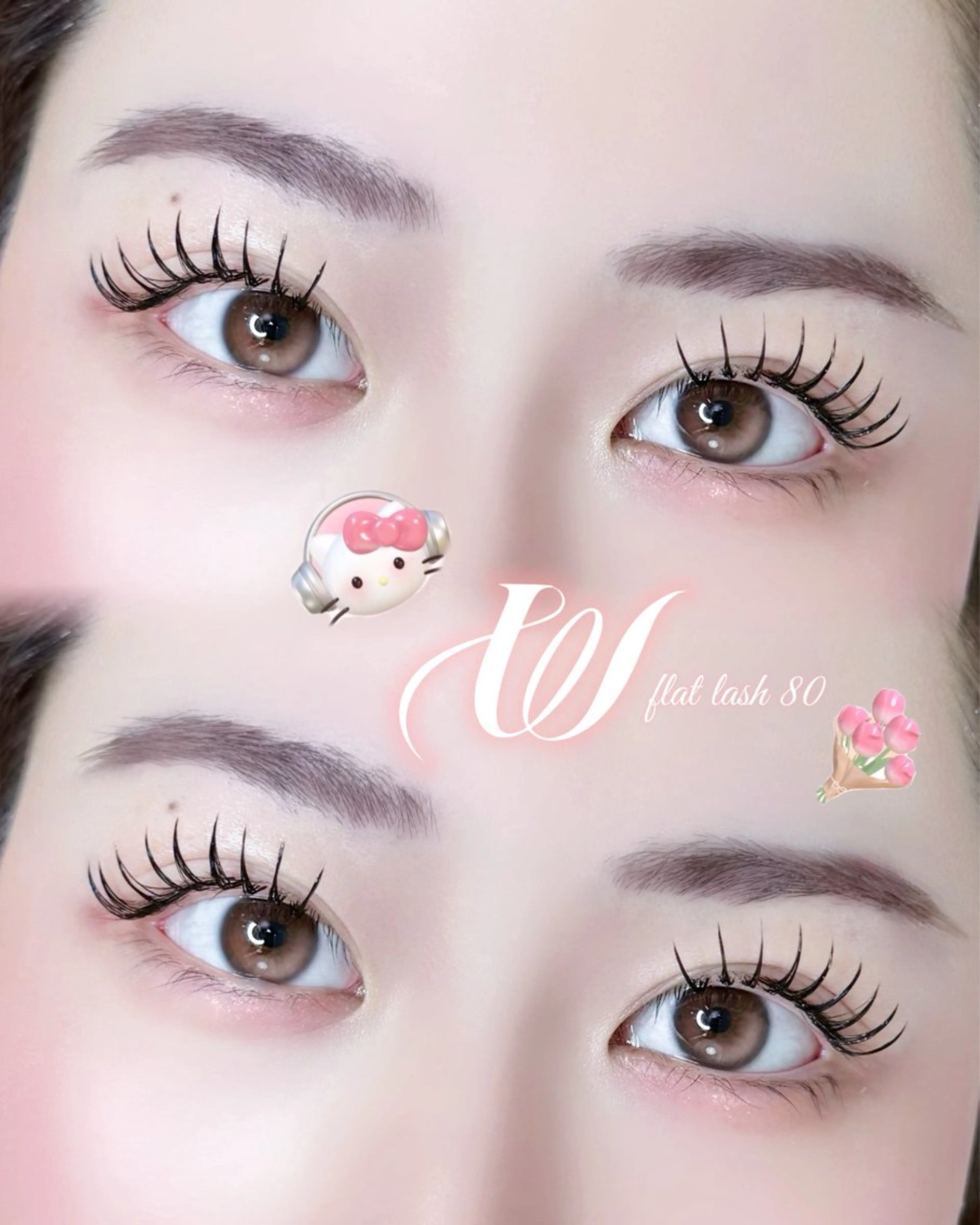 マツエク・マツパ pionae / eyeのマツエク・マツパデザイン