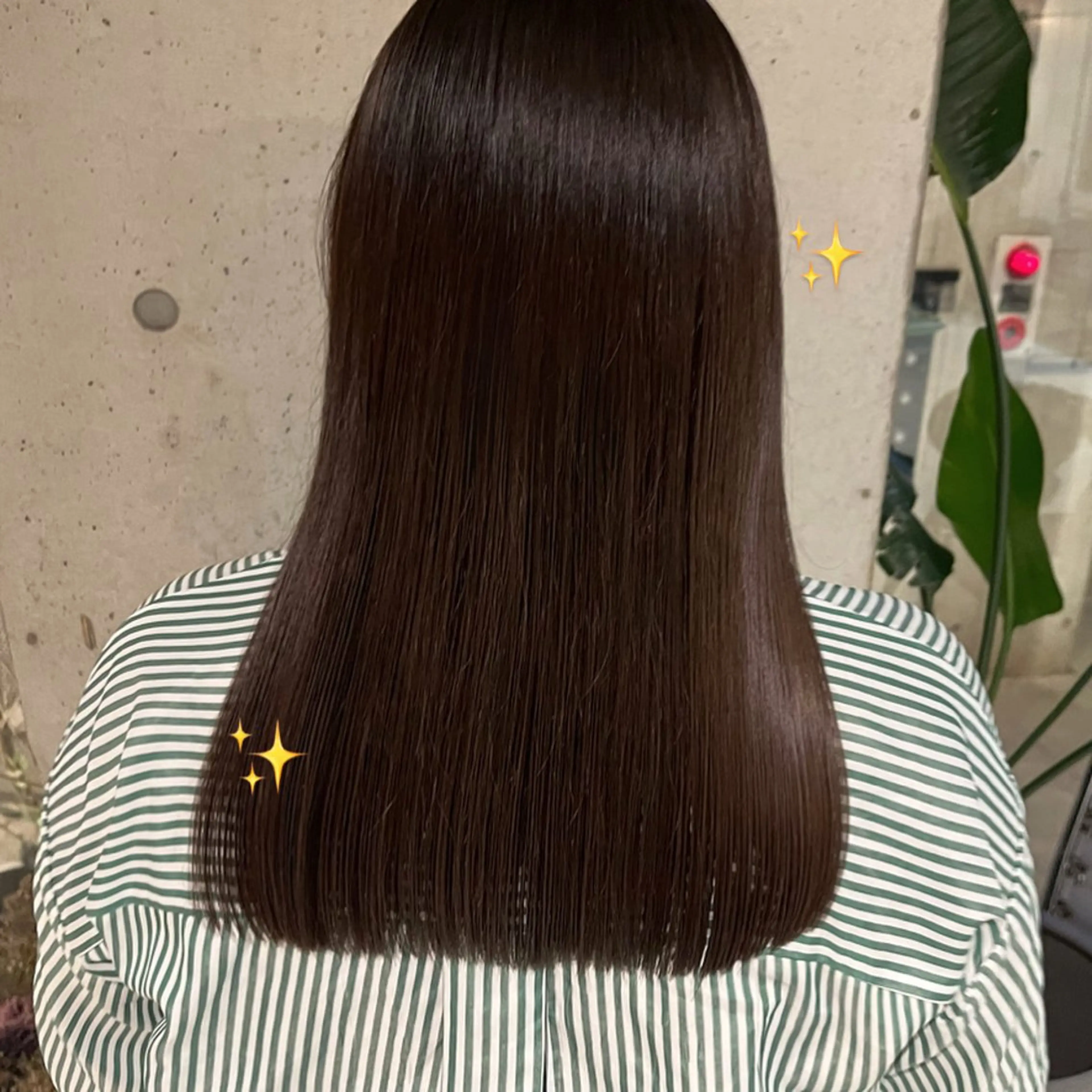 セミロング 菅野 紗弥のヘアスタイル
