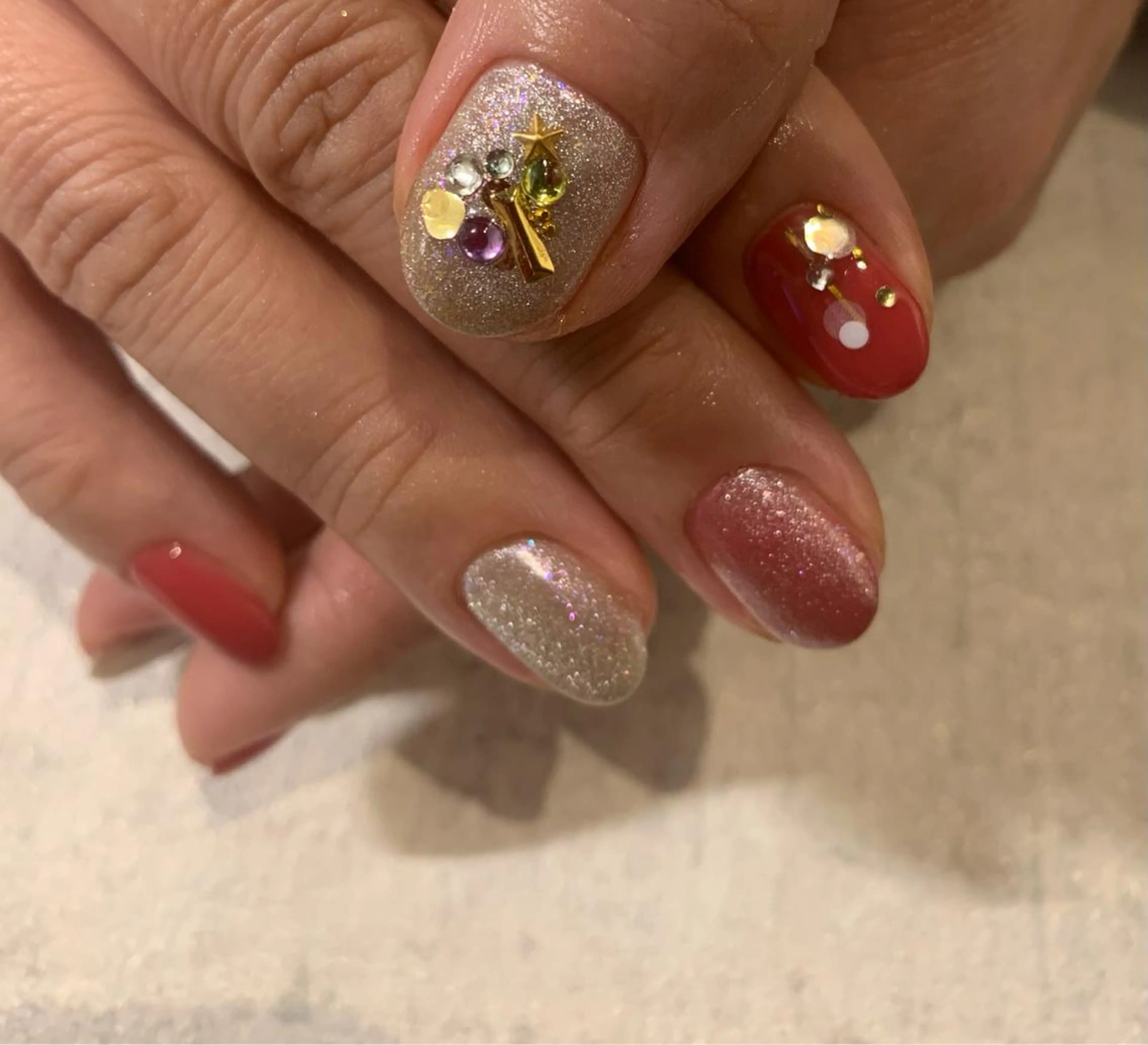 ネイル 冬ネイル クリスマス Kanal Kanaのエステ・リラクイメージ